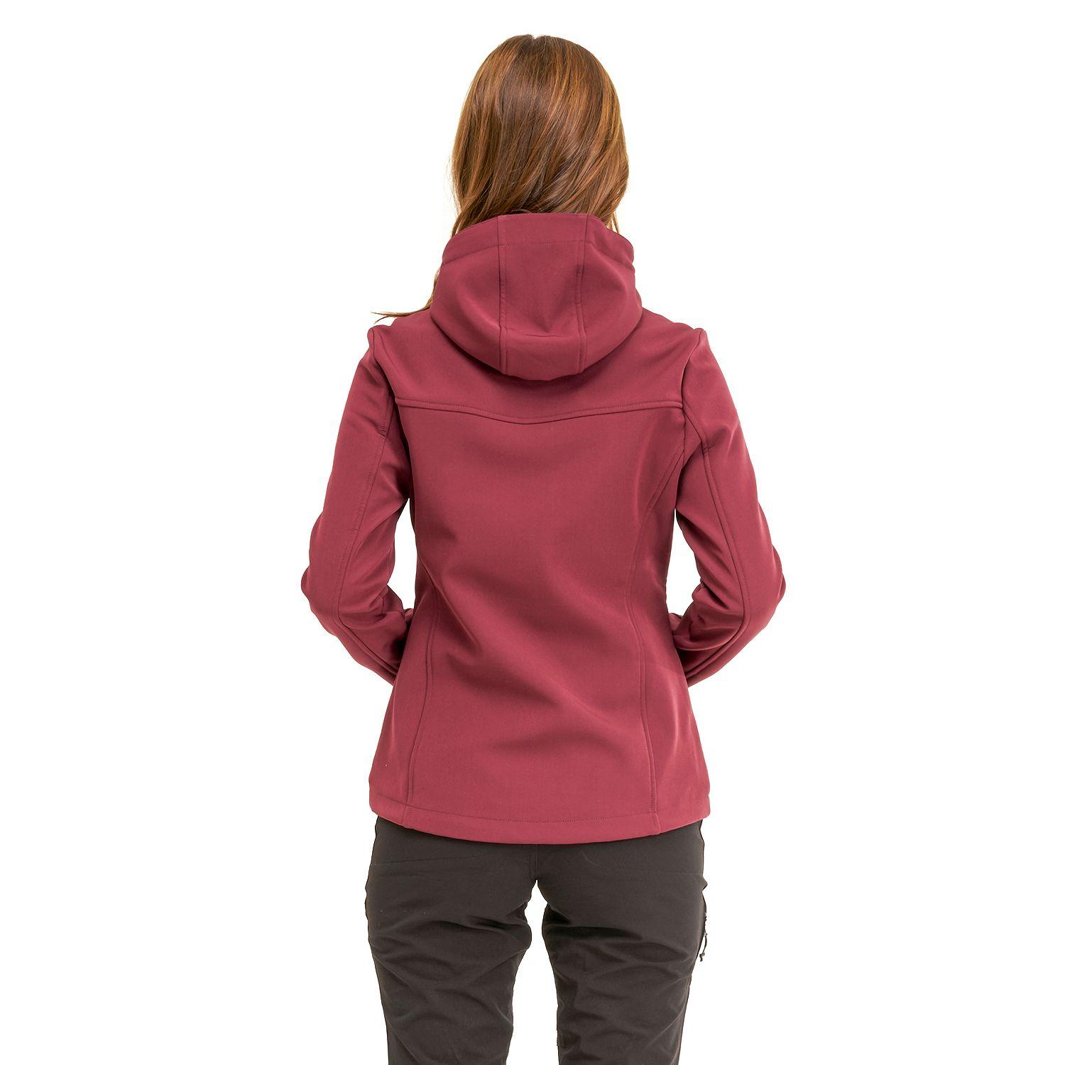Chaqueta Mujer Seek Softshell Hoody Jacket Vino Lippi I20-3