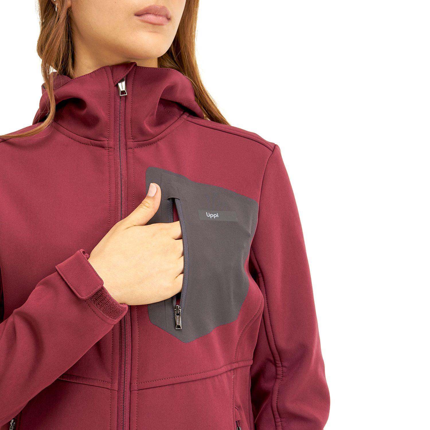 Chaqueta Mujer Seek Softshell Hoody Jacket Vino Lippi I20-4