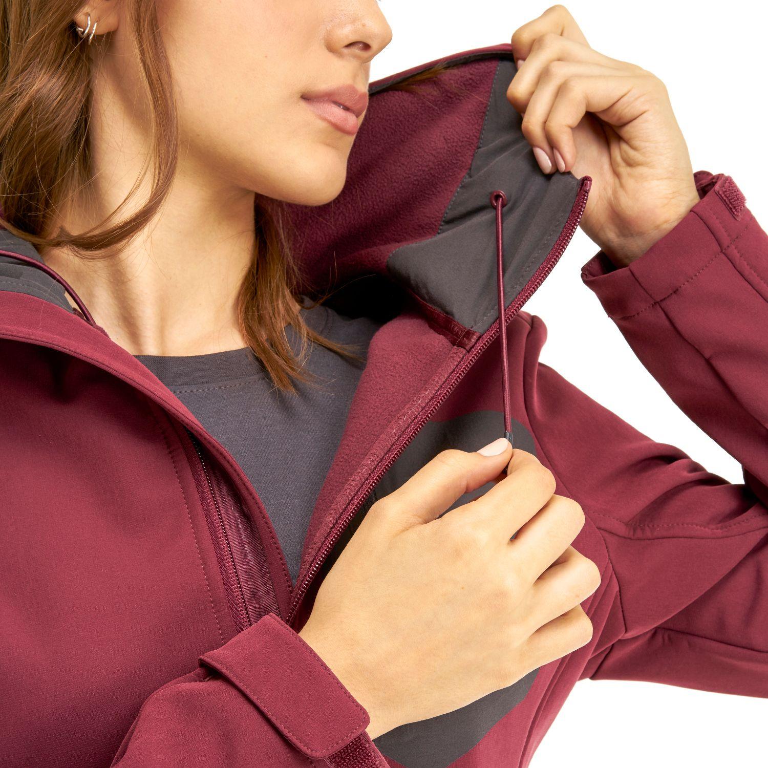 Chaqueta Mujer Seek Softshell Hoody Jacket Vino Lippi I20-5
