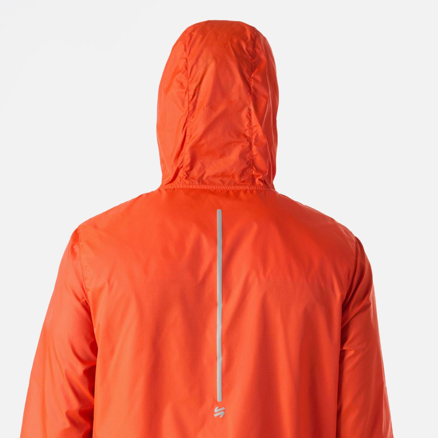 Chaqueta Hombre Built To Move Windbreaker Naranjo Vulcano-6