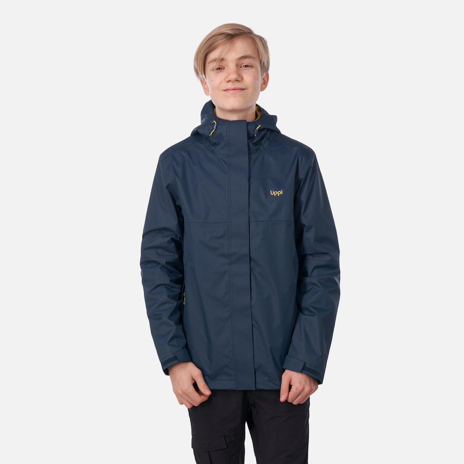 Chaqueta Teen Boy Blizzard B-Dry Hoody Jacket Azul Oscuro Lippi-1