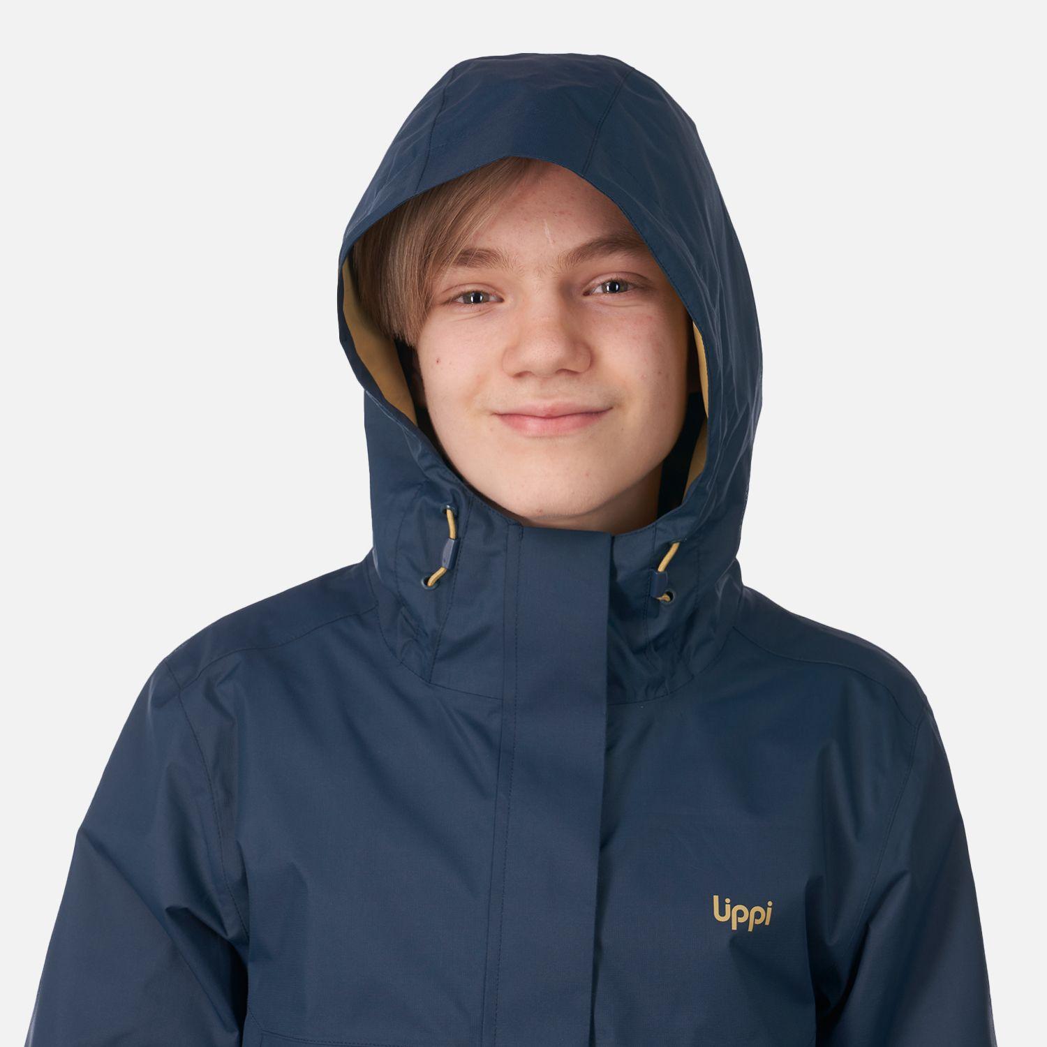 Chaqueta Teen Boy Blizzard B-Dry Hoody Jacket Azul Oscuro Lippi-3