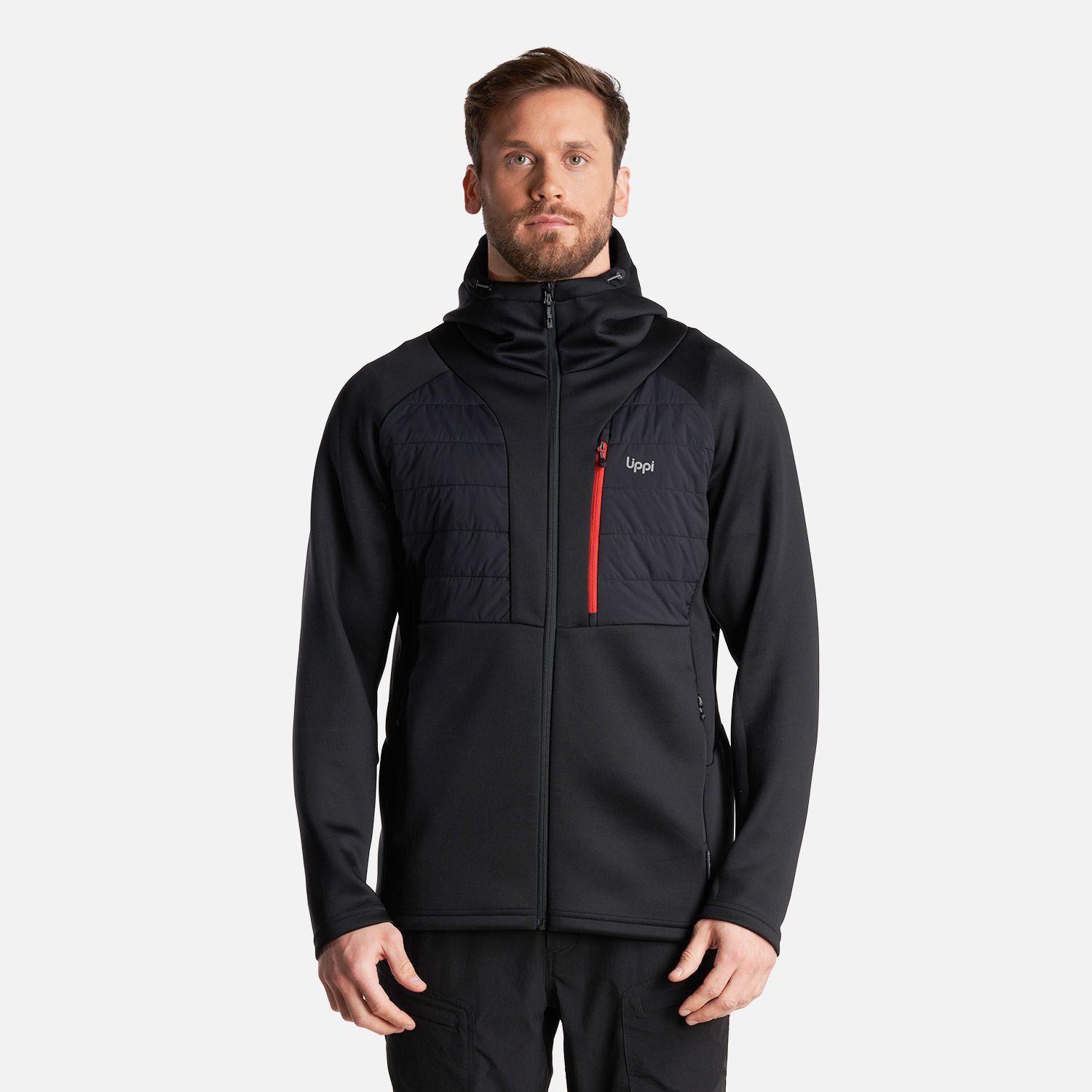 Chaqueta Hombre ColdMove WindBreaker SteamPro Hoody Jacket Negro Lippi V24-1