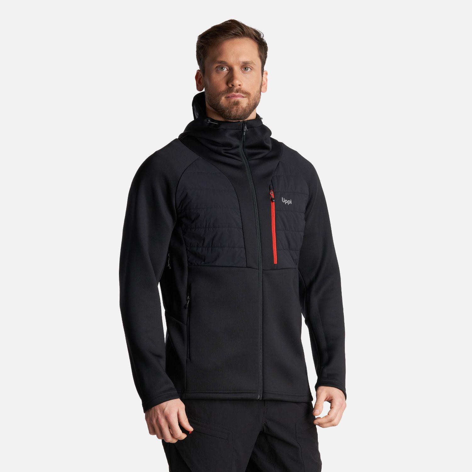 Chaqueta Hombre ColdMove WindBreaker SteamPro Hoody Jacket Negro Lippi V24-2
