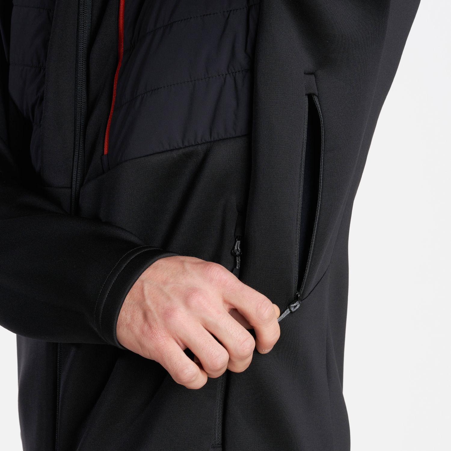 Chaqueta Hombre ColdMove WindBreaker SteamPro Hoody Jacket Negro Lippi V24-5