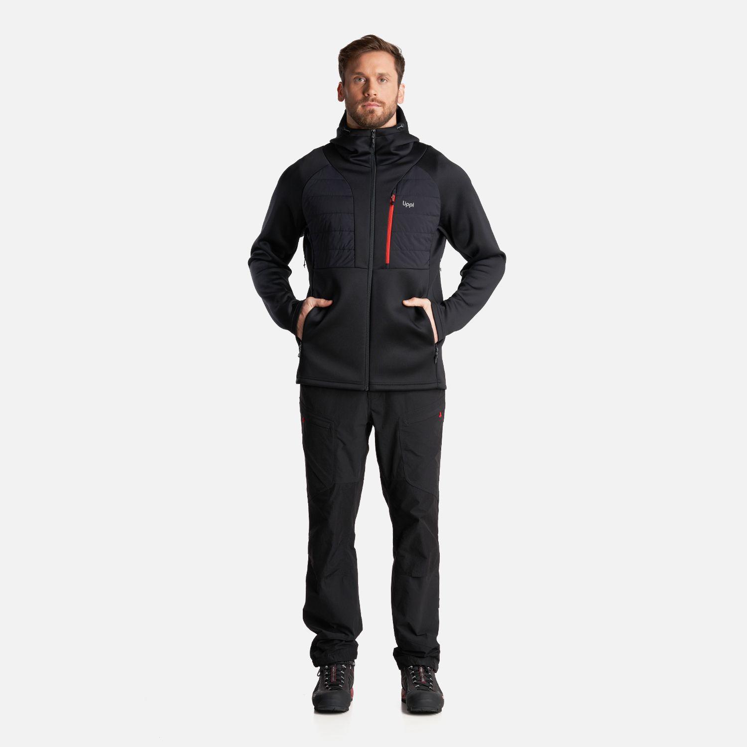 Chaqueta Hombre ColdMove WindBreaker SteamPro Hoody Jacket Negro Lippi V24-7