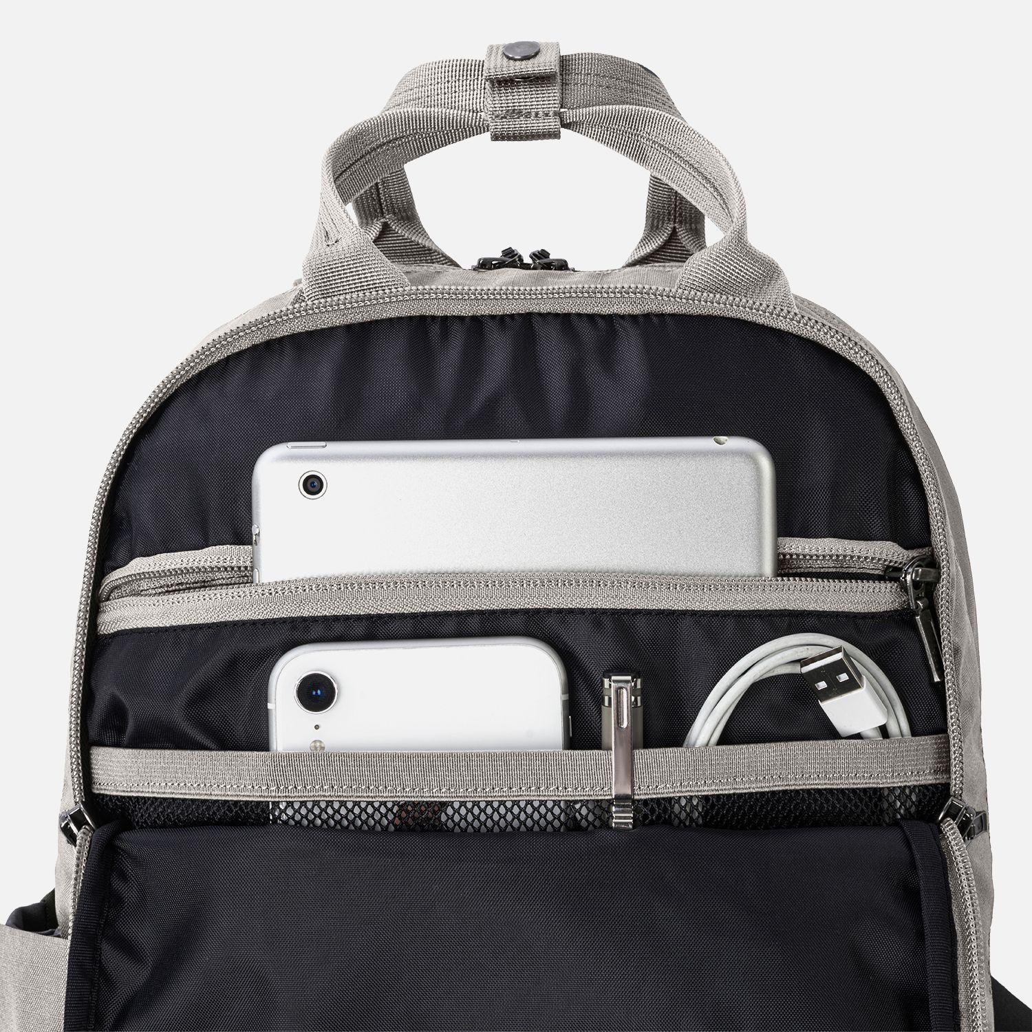 Mochila Unisex Australis 16 Backpack Beige Lippi-2