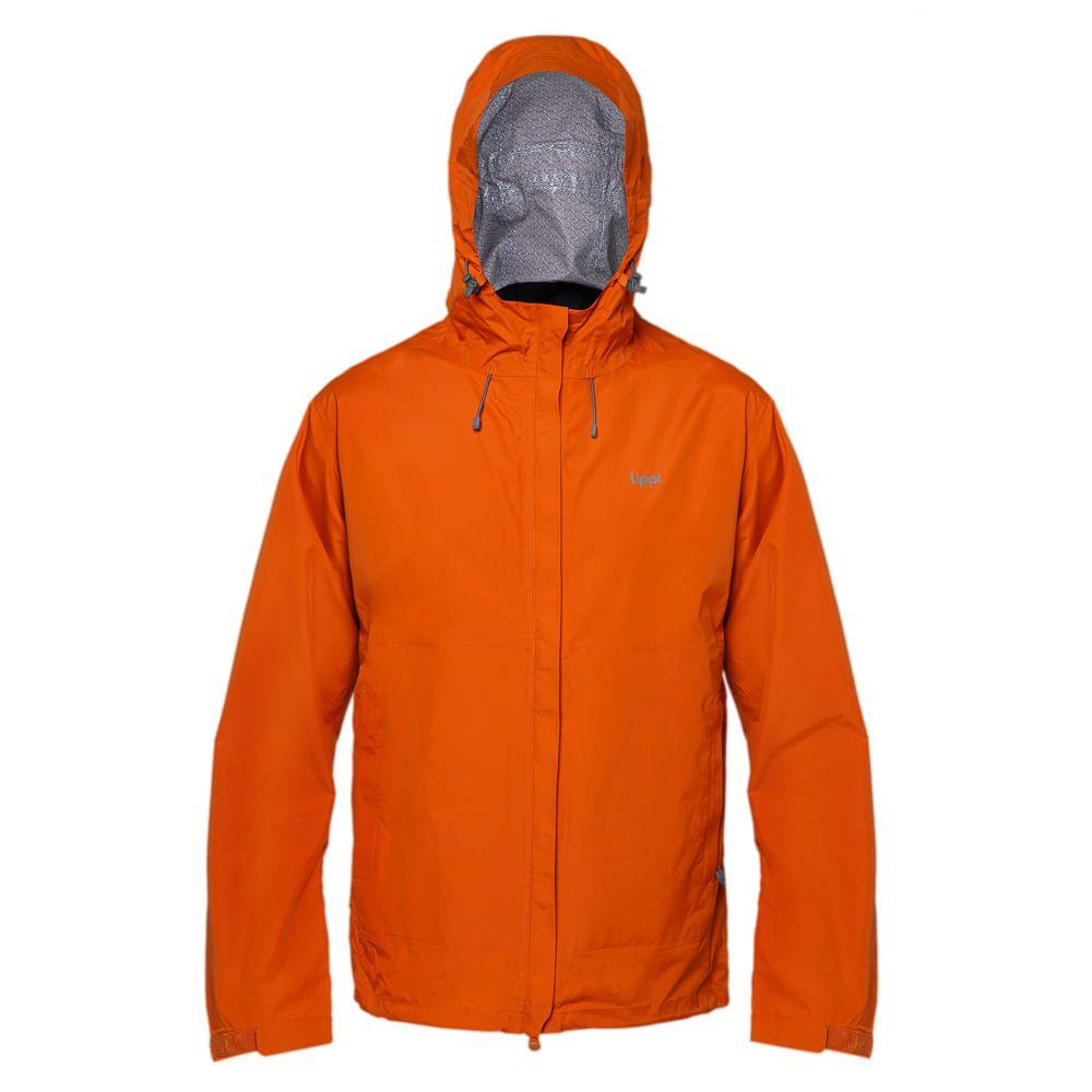 Chaqueta Hombre Pellaifa B-Dry Hoody Jacket Naranjo Oscuro Lippi-0