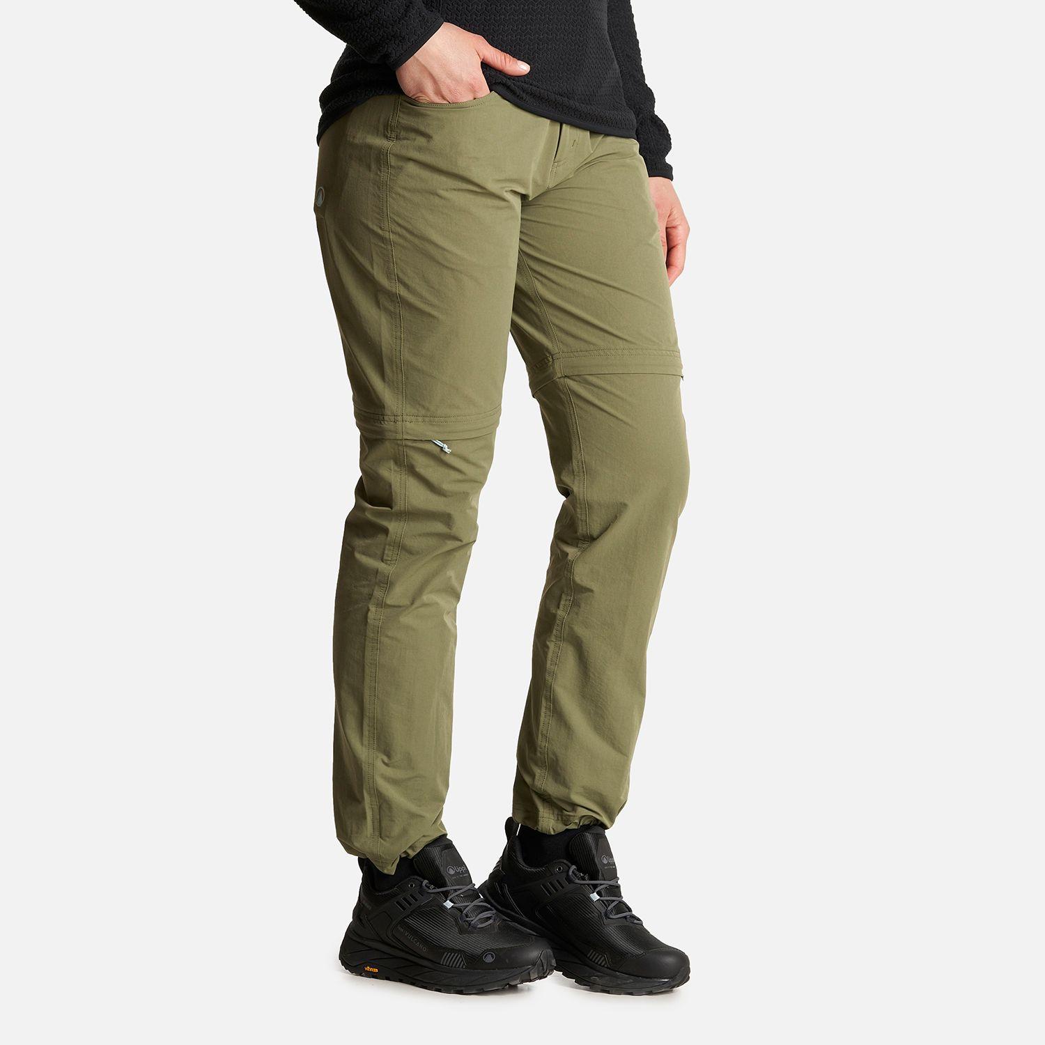 Pantalon Mujer Enduring Mix-2 Q-Dry Pants Verde Lippi-2