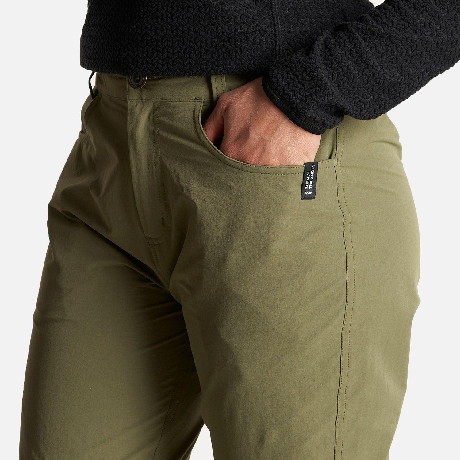 Pantalon Mujer Enduring Mix-2 Q-Dry Pants Verde Lippi-4
