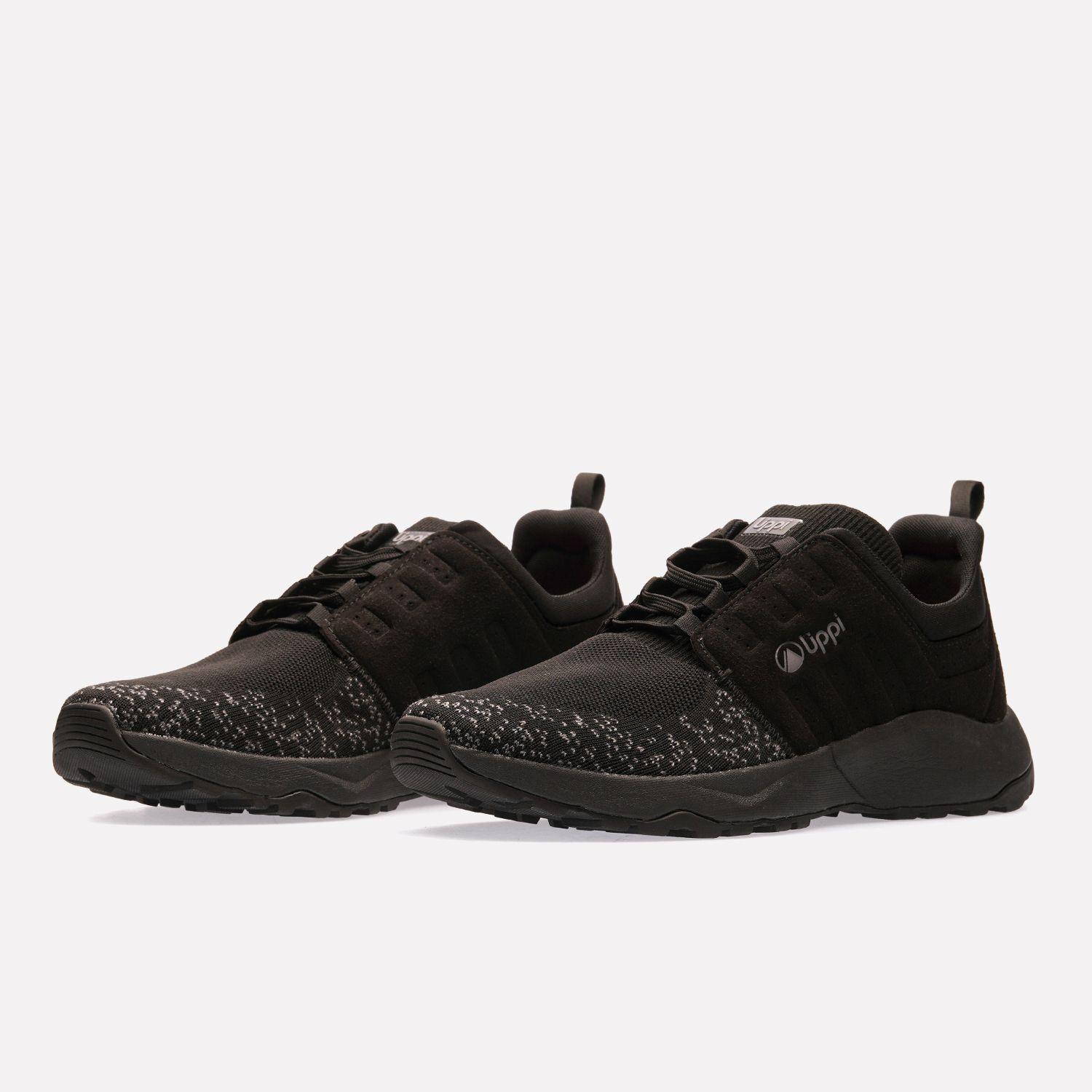 Zapatilla Hombre Wool Step City Triple Black Lippi-2