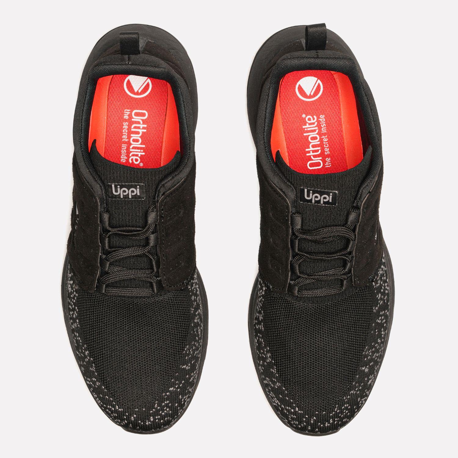 Zapatilla Hombre Wool Step City Triple Black Lippi-5