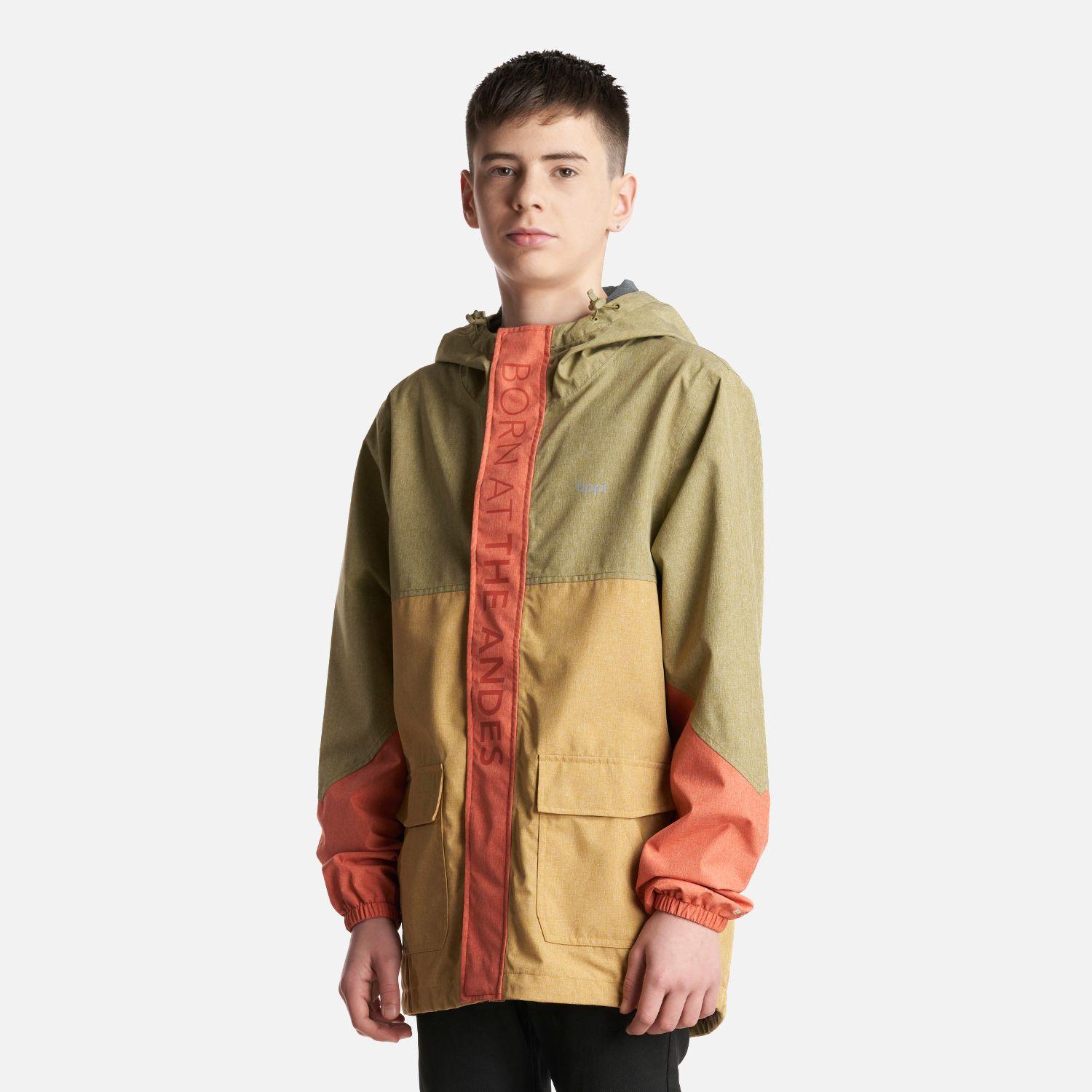 Chaqueta Teen Boy FirePlace B-Dry Jacket Mostaza Oscuro Lippi-2