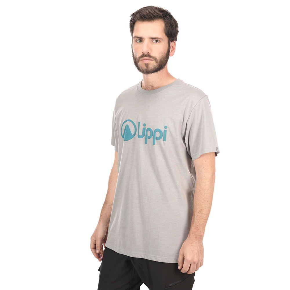 Polera Hombre Logo Lippi UV-Stop T-Shirt Naranjo Lippi-2
