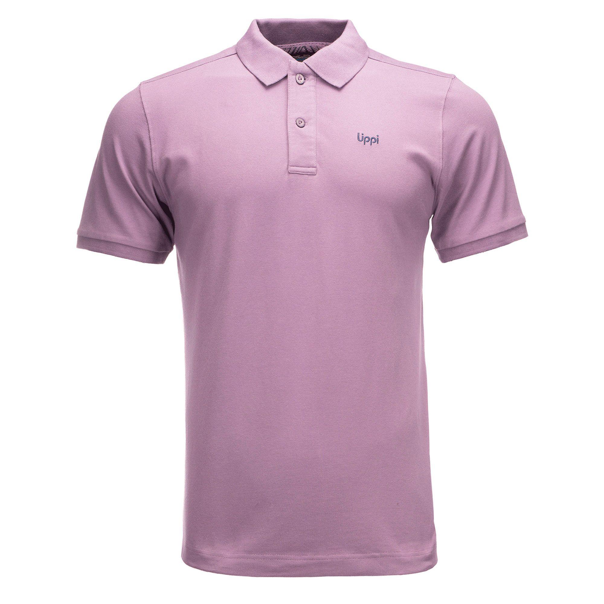 Polera Hombre First Class Elastic Polo Malva Lippi V20-0