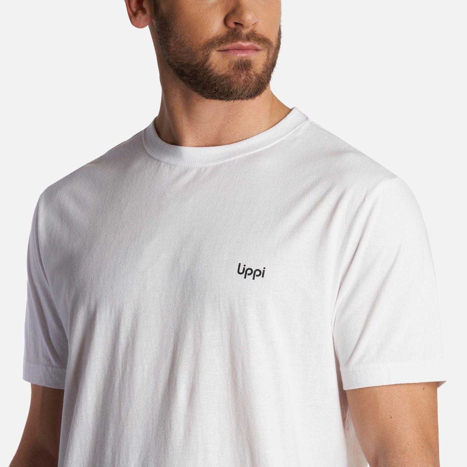 Polera Hombre Ulmo T-Shirt Blanco Lippi V24-4