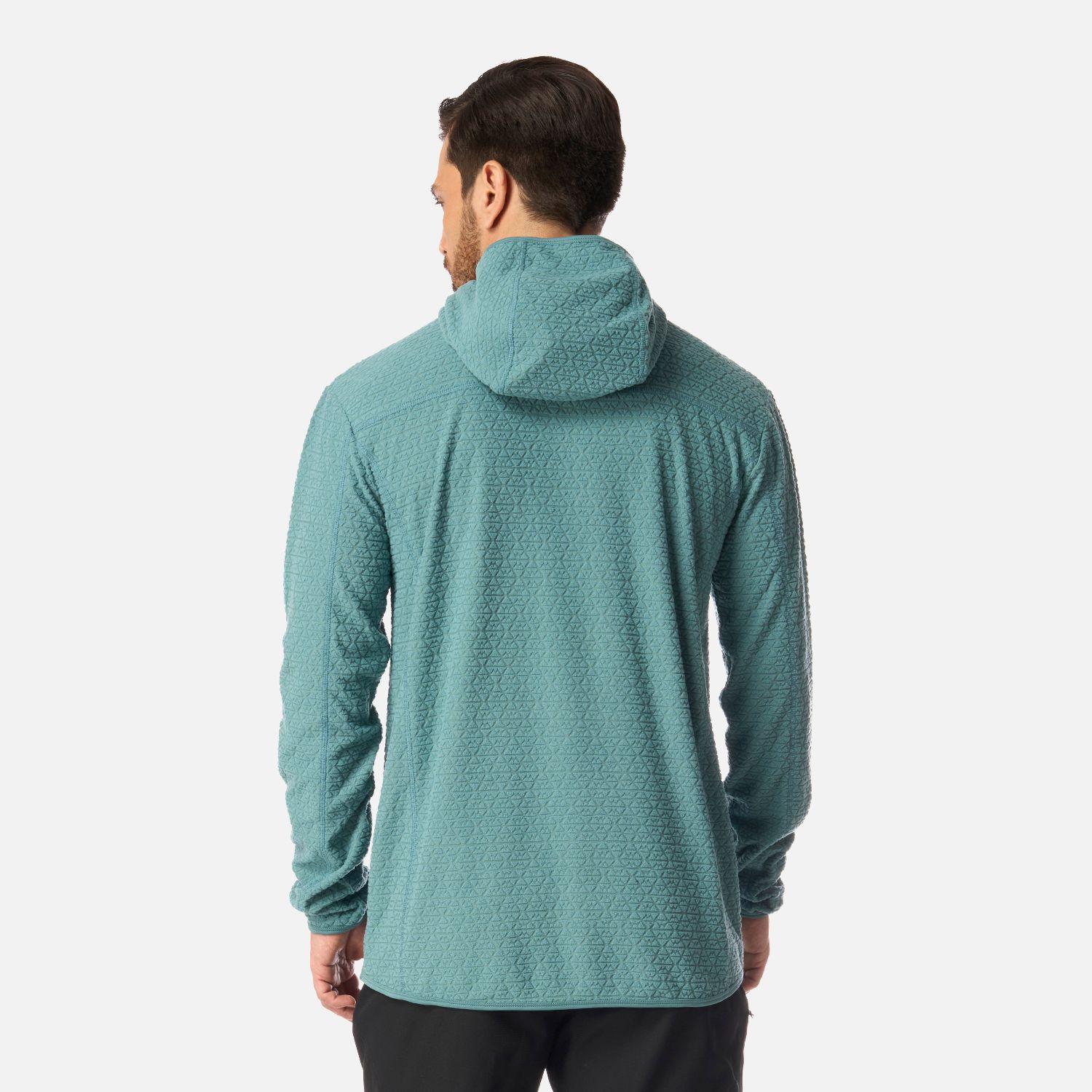 Polerón Hombre Jacaranda Nano-F 1/4 Zip Hoody Petroleo Claro Lippi-2