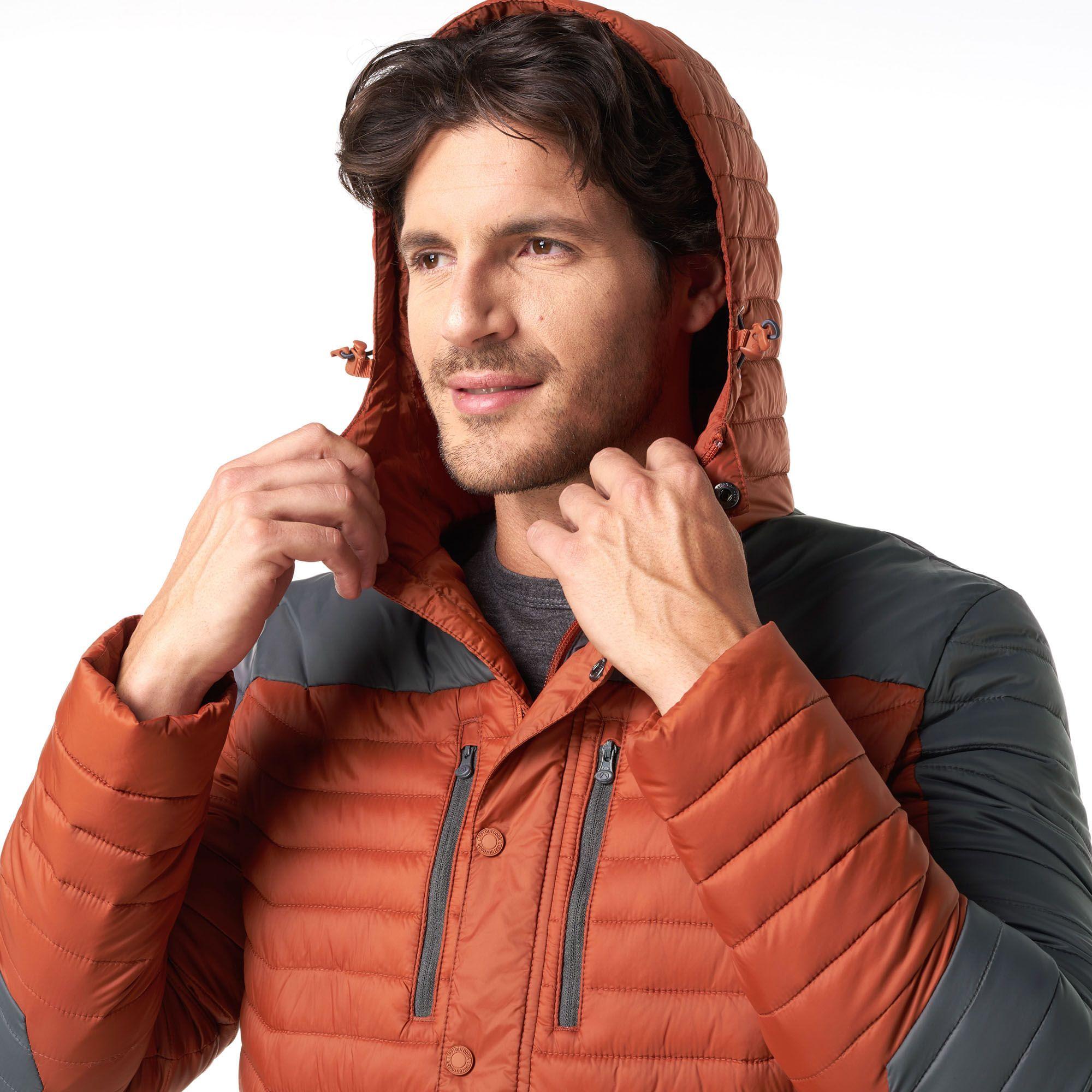 Chaqueta Hombre Bewarm Steam-Pro Hoody Jacket Terracota / Grafito Lippi-4