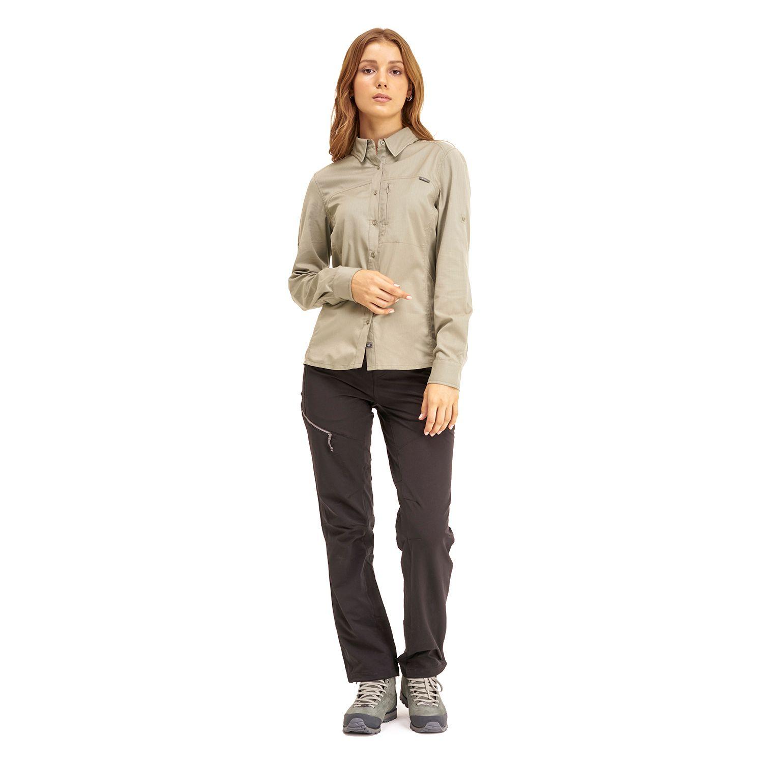 Camisa Mujer Rosselot Long Sleeve Q-Dry Shirt Laurel Lippi I20-7