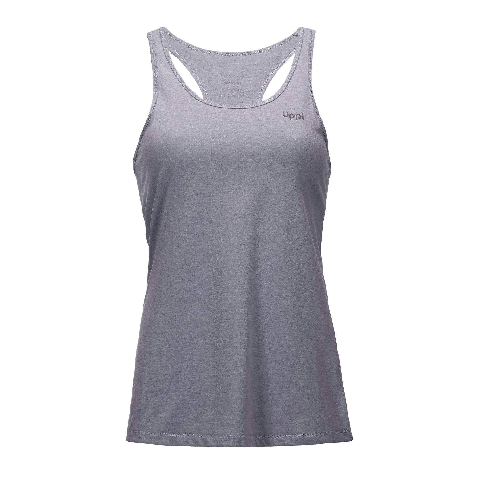 Polera Mujer Summit UV-Stop Tank Melange Azul Lavanda Lippi V20-0