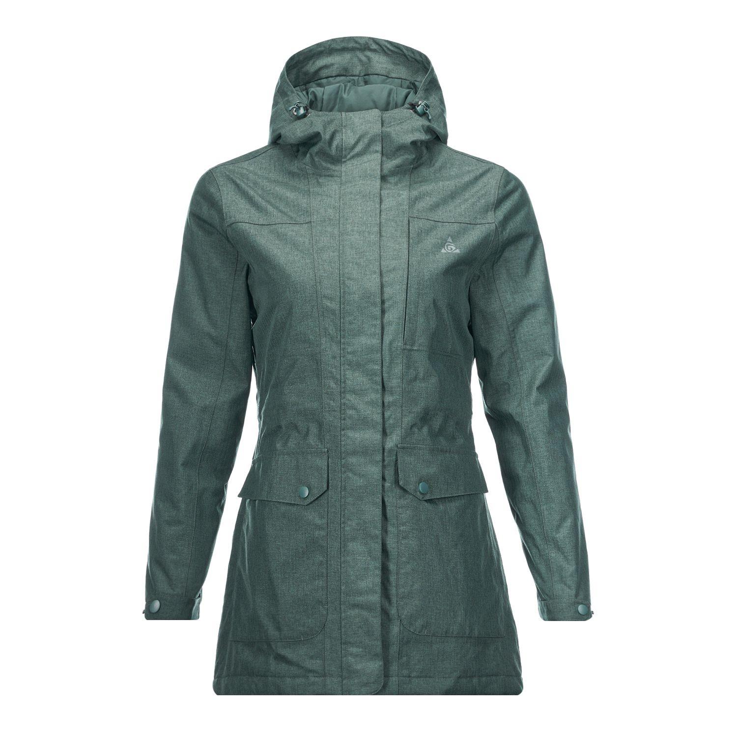 Chaqueta Mujer Oasis Turquesa Verde Geography-0