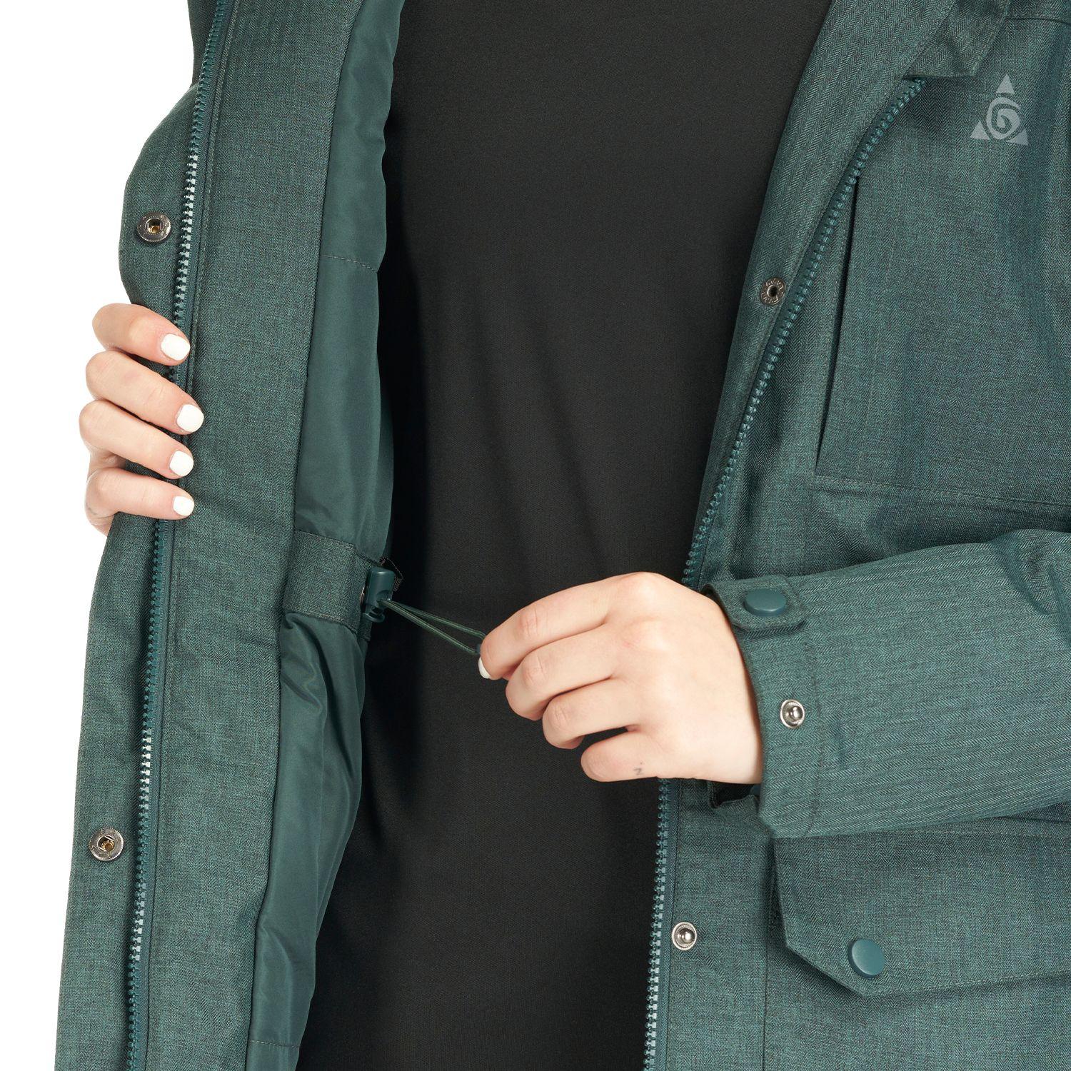 Chaqueta Mujer Oasis Turquesa Verde Geography-7