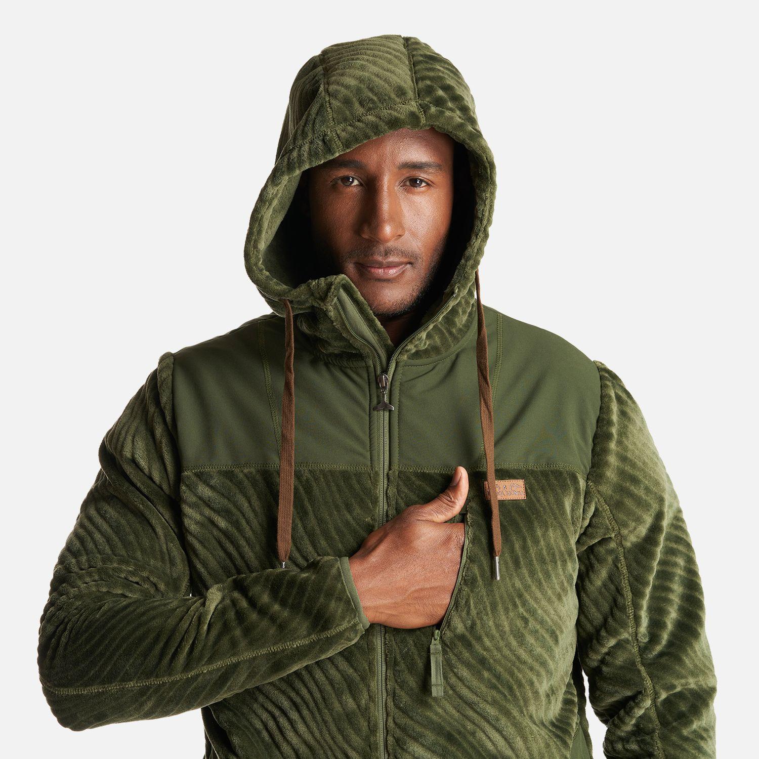 Chaqueta Hombre Polaroid Verde Oscuro Haka Honu-4
