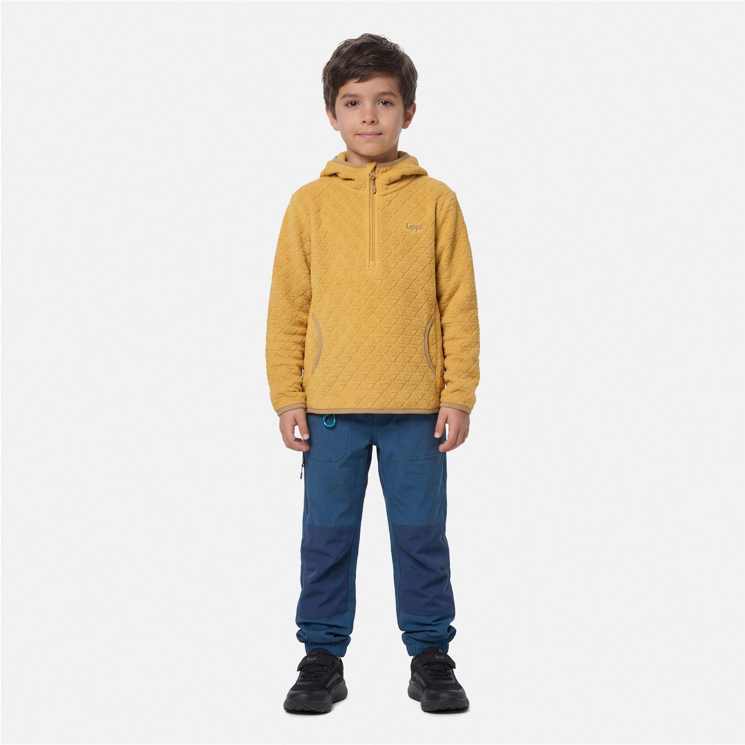 Polerón Niño Saltamontes Nano-F 1/4 Zip Hoody Mostaza Lippi V27-2