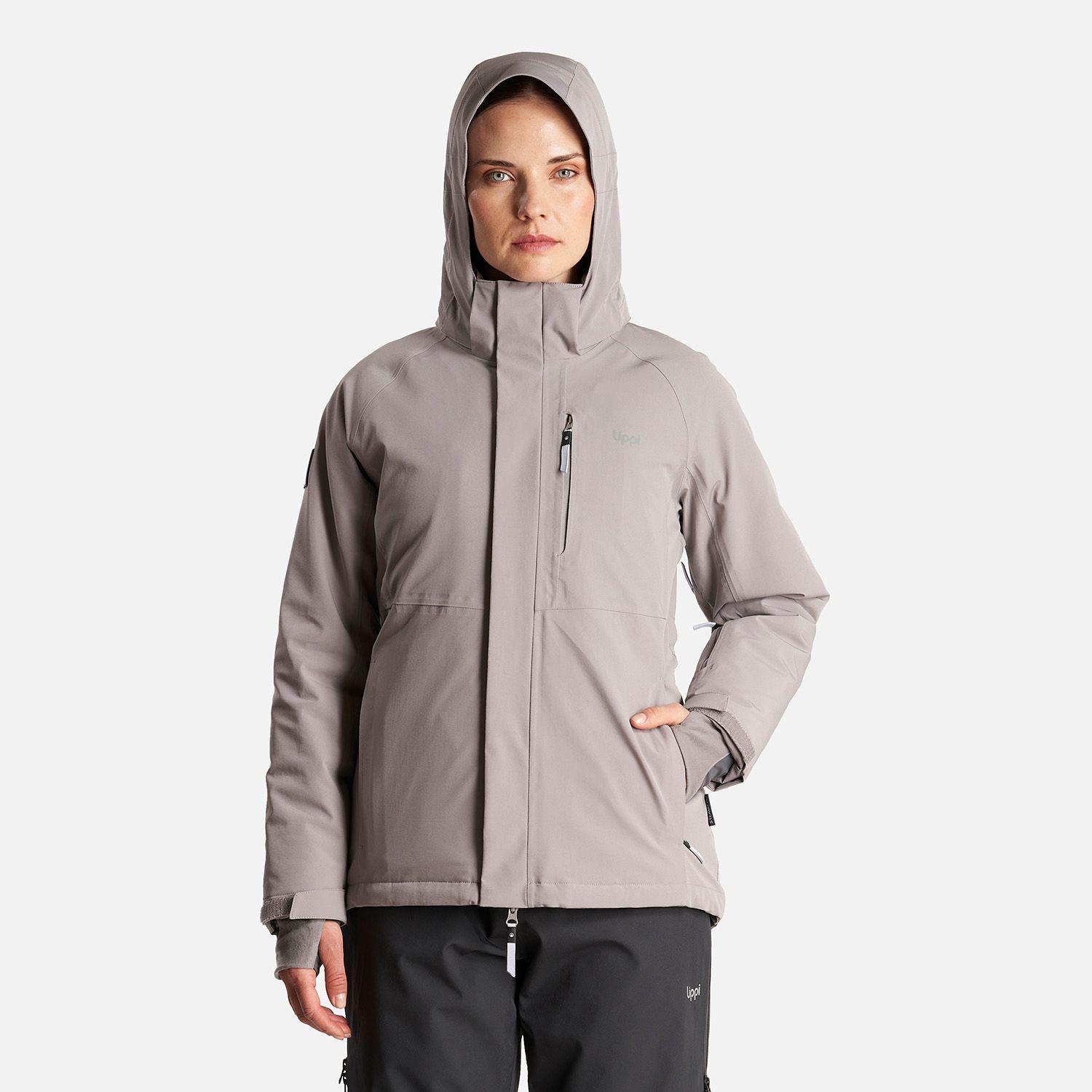 Chaqueta Mujer Andes B-Dry Hoody Jacket Malva Lippi-1