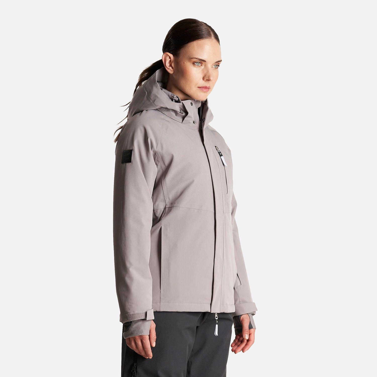Chaqueta Mujer Andes B-Dry Hoody Jacket Malva Lippi-2