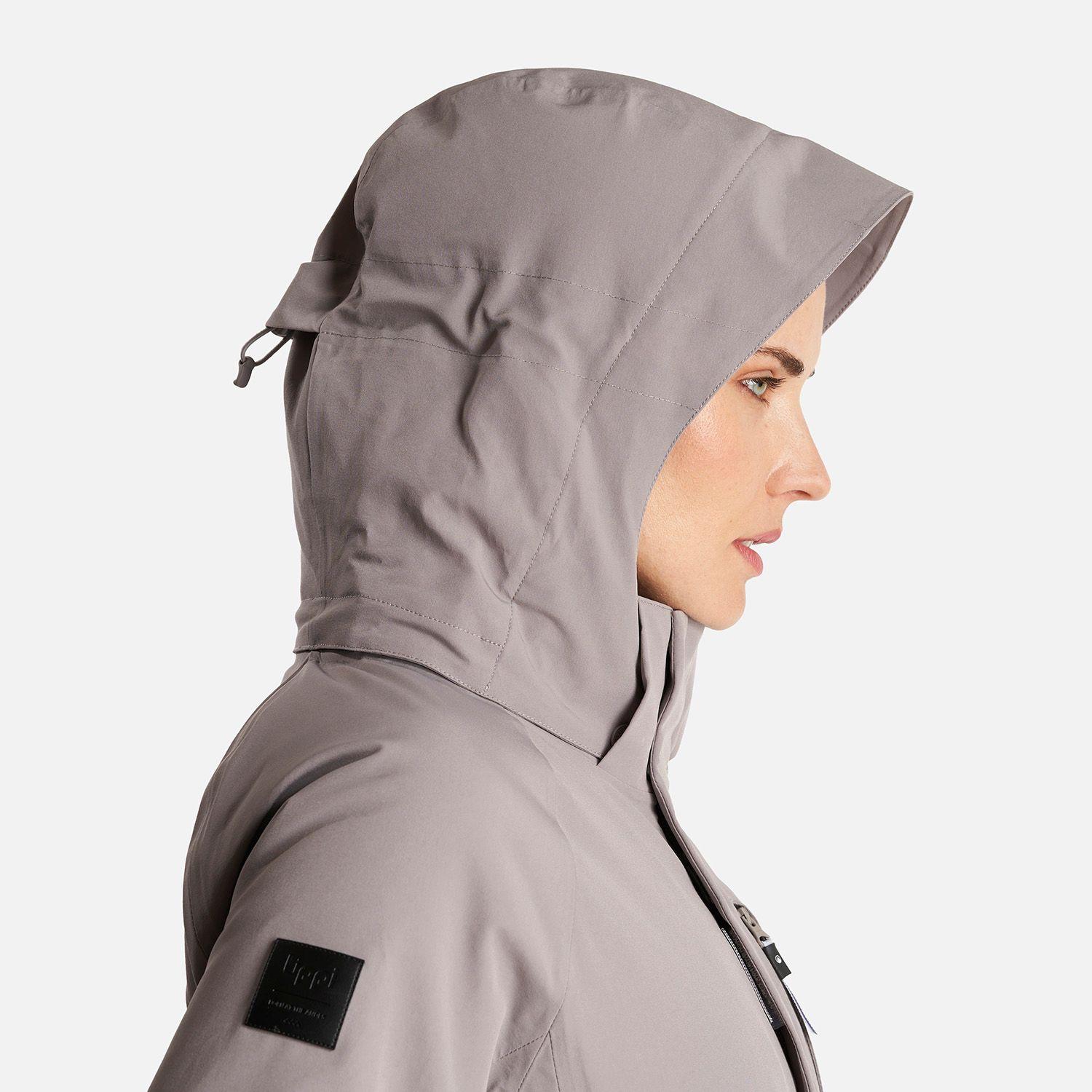 Chaqueta Mujer Andes B-Dry Hoody Jacket Malva Lippi-5