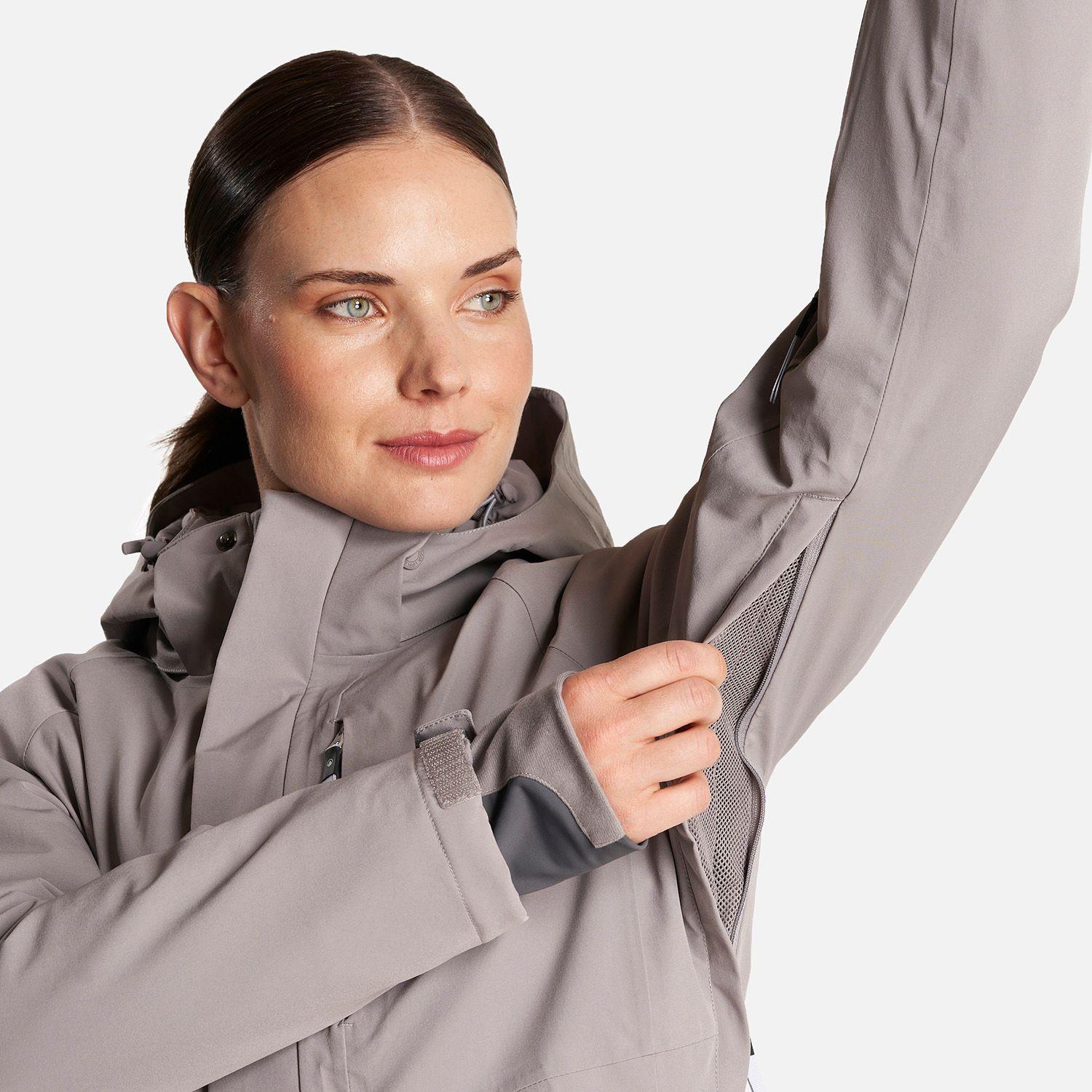 Chaqueta Mujer Andes B-Dry Hoody Jacket Malva Lippi-6