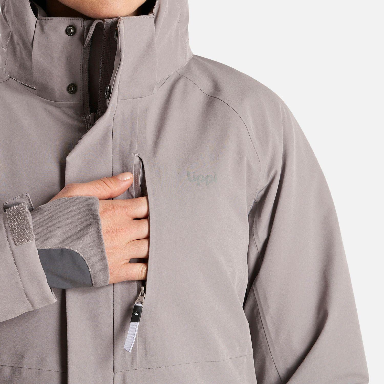 Chaqueta Mujer Andes B-Dry Hoody Jacket Malva Lippi-7