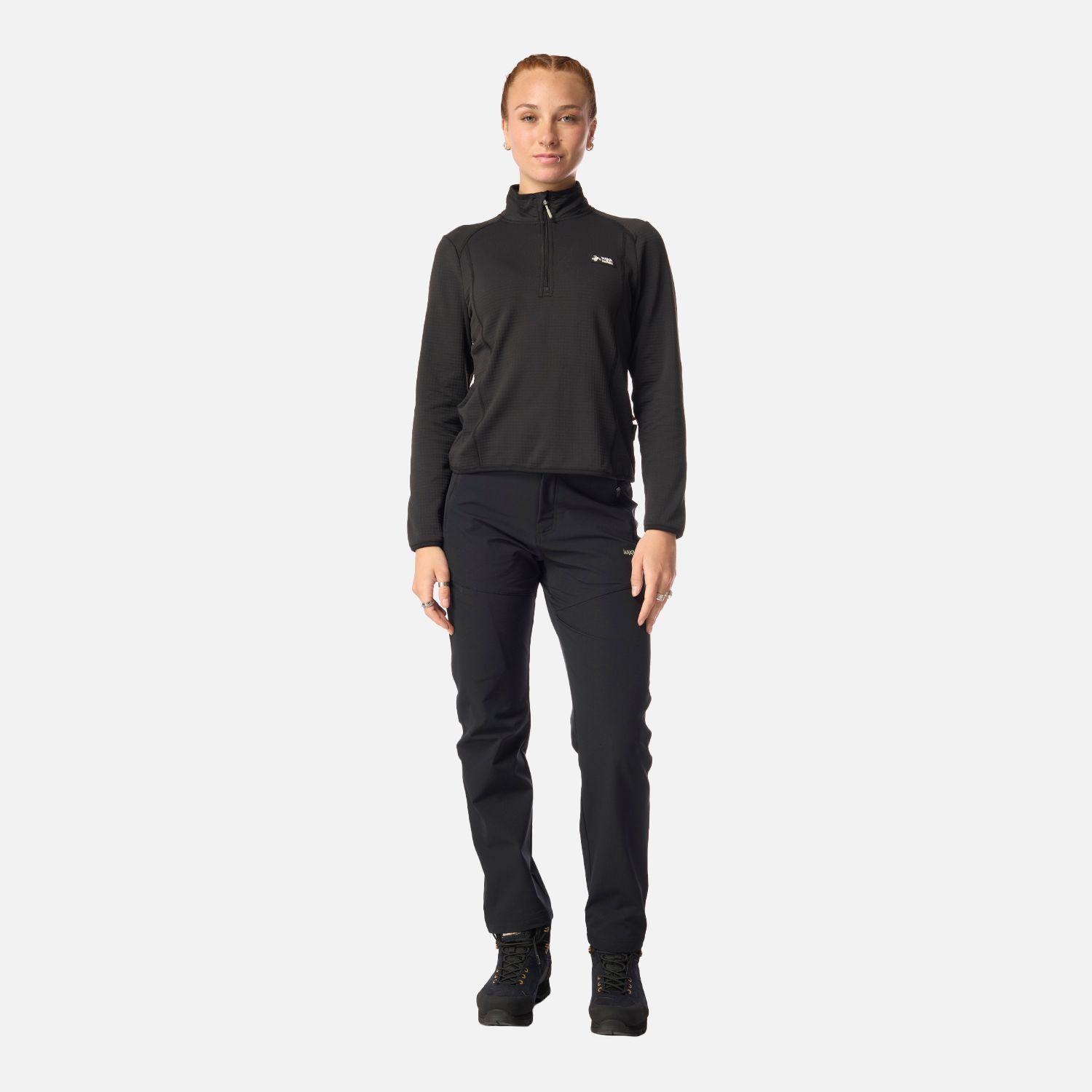 Polerón Mujer Taina Negro Haka Honu I26-4