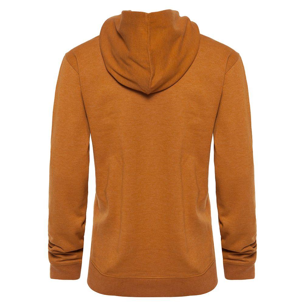 Poleron Hombre Insigne Cotton Hoody Melange Mostaza Lippi V18-1