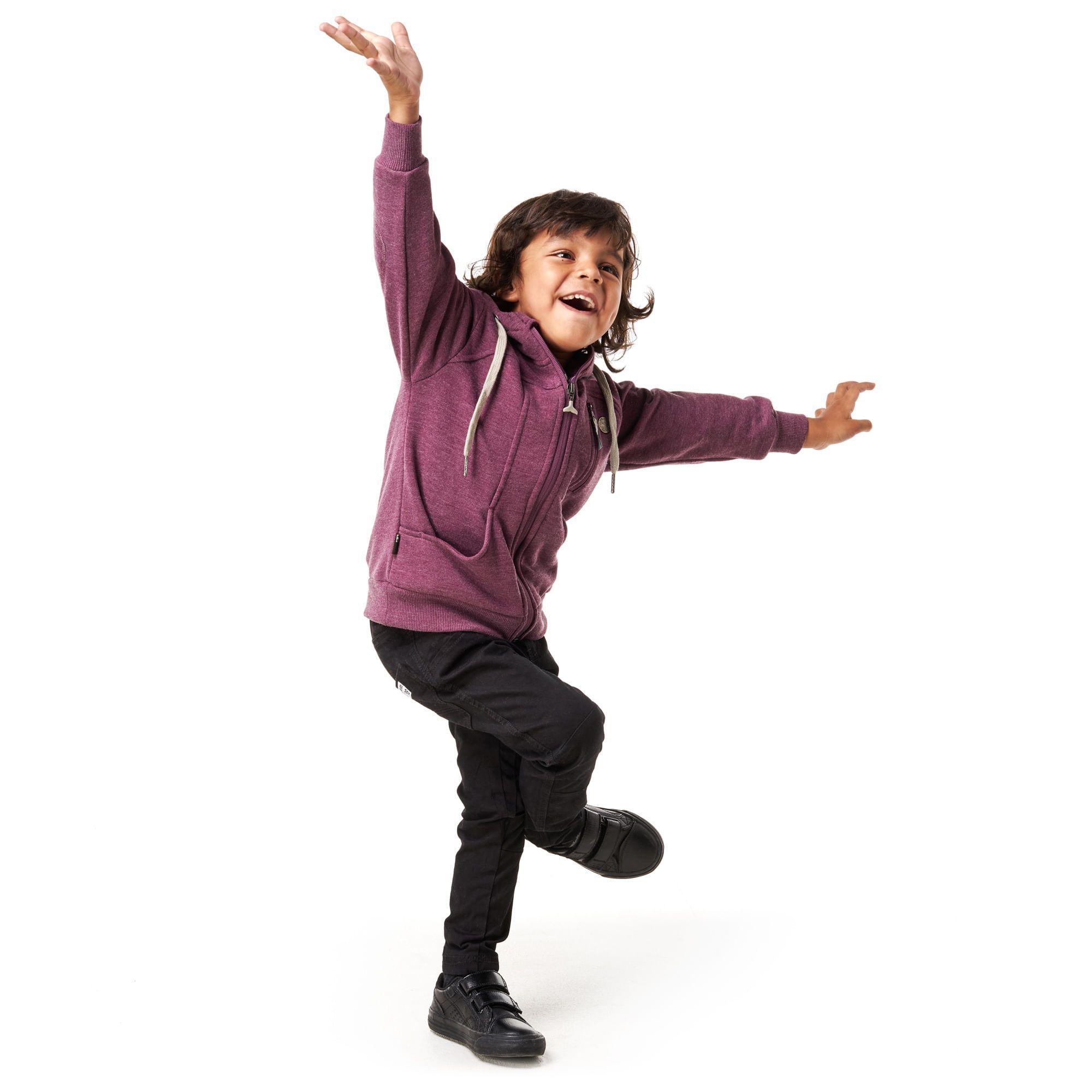 Poleron Unisex Ninjita Morado Haka Honu-2