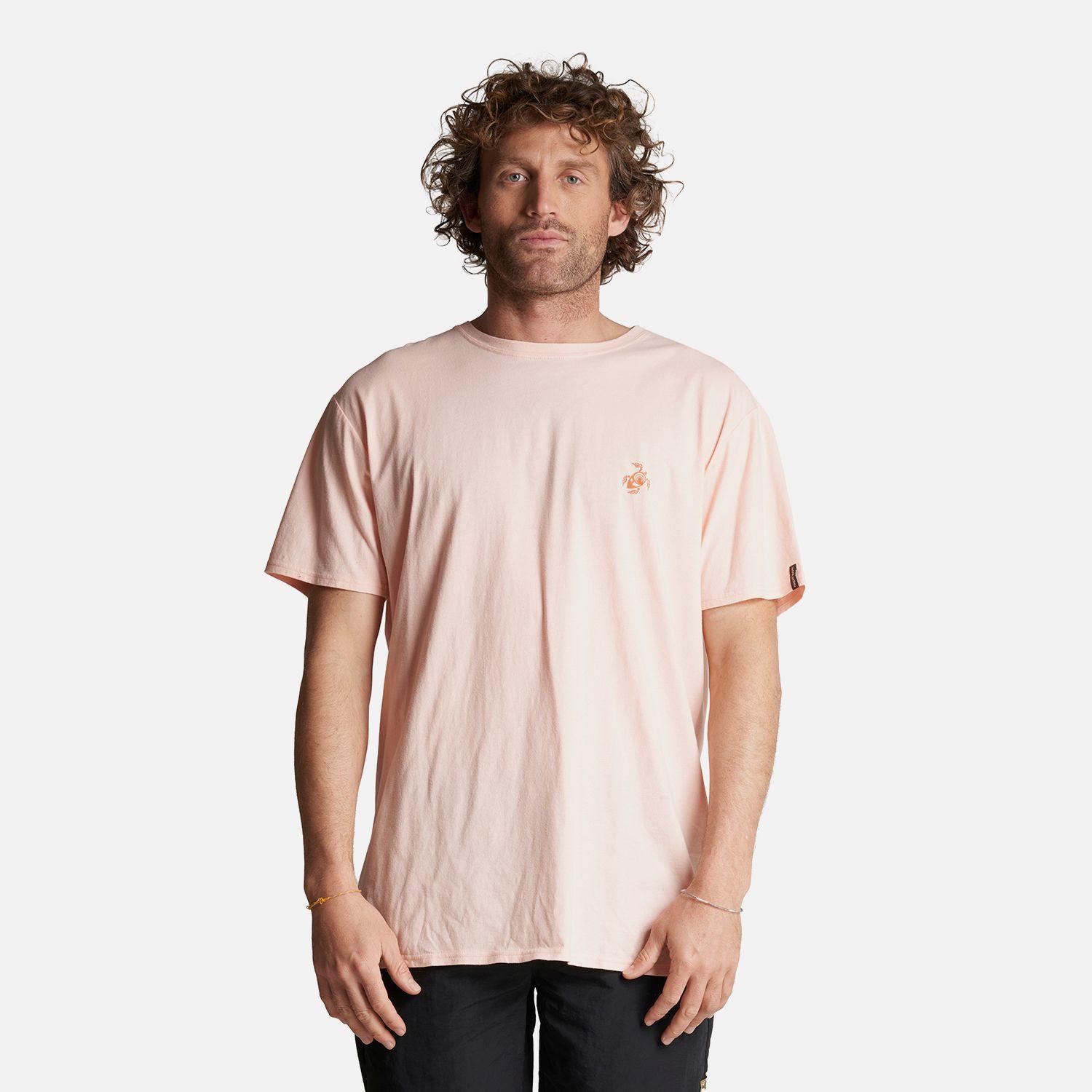 Polera Hombre Marejada Rosado Haka Honu-1