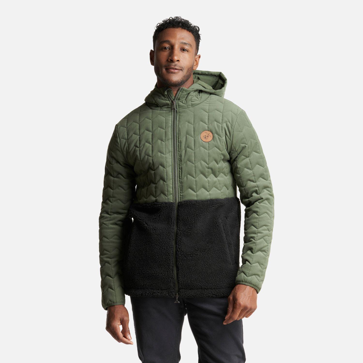 Chaqueta Hombre Noes-Ni Verde oscuro/Negro Haka Honu-0