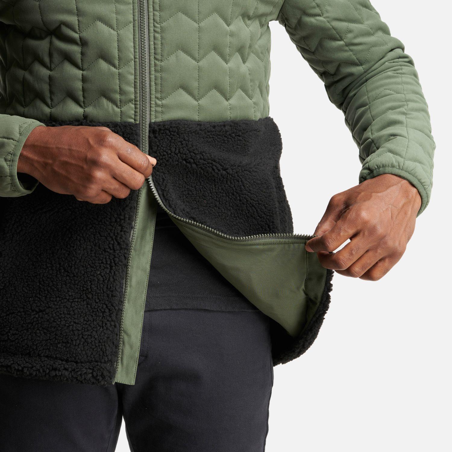 Chaqueta Hombre Noes-Ni Verde oscuro/Negro Haka Honu-5