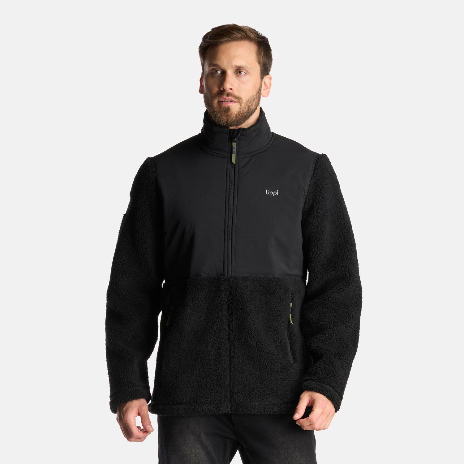 Chaqueta Hombre Glaciar Sherpa-Pro Jacket Negro Lippi I24-1