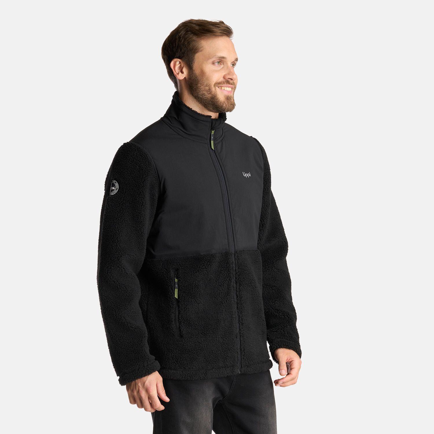 Chaqueta Hombre Glaciar Sherpa-Pro Jacket Negro Lippi I24-2