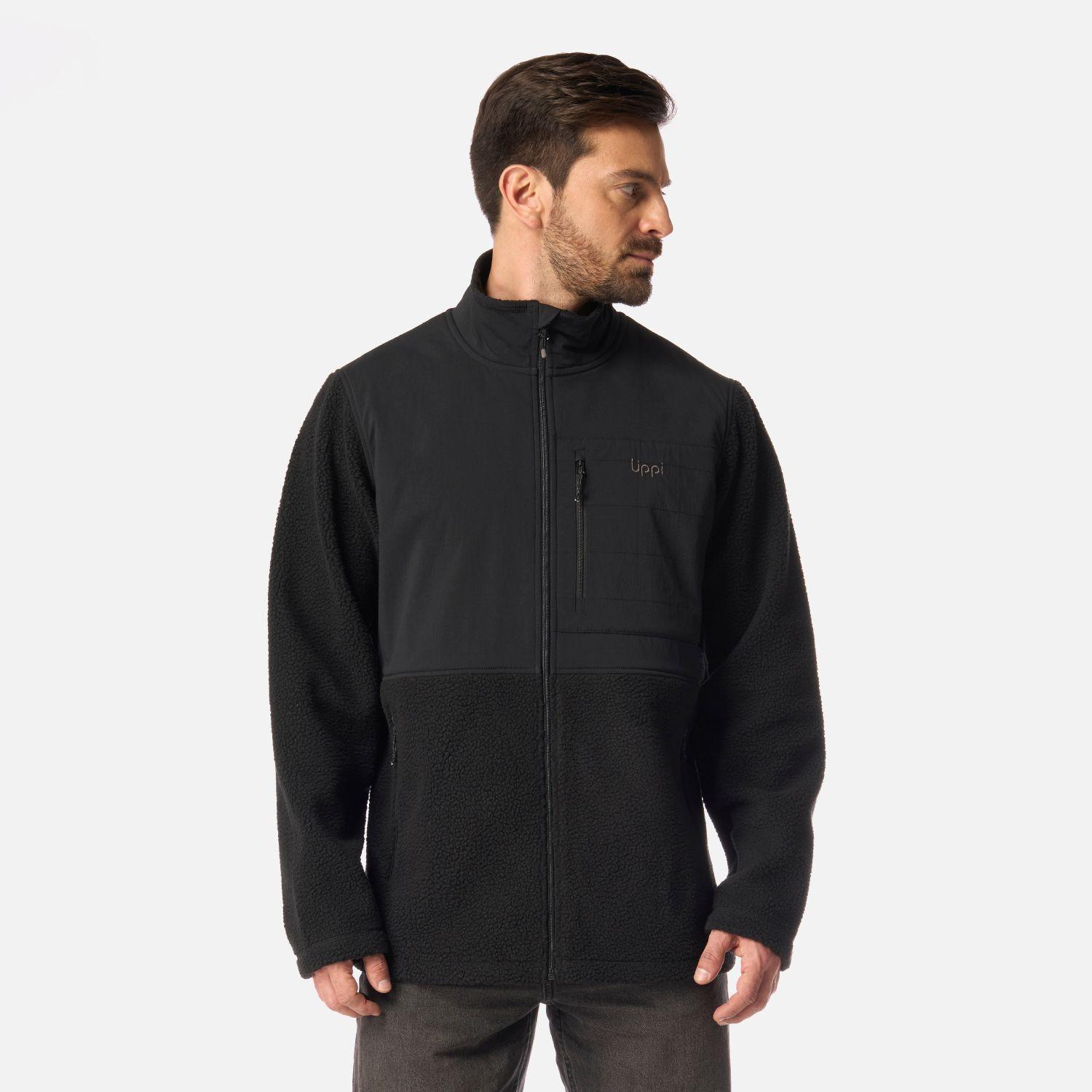 Chaqueta Hombre Glaciar Sherpa-Pro Jacket Negro Lippi I24-0