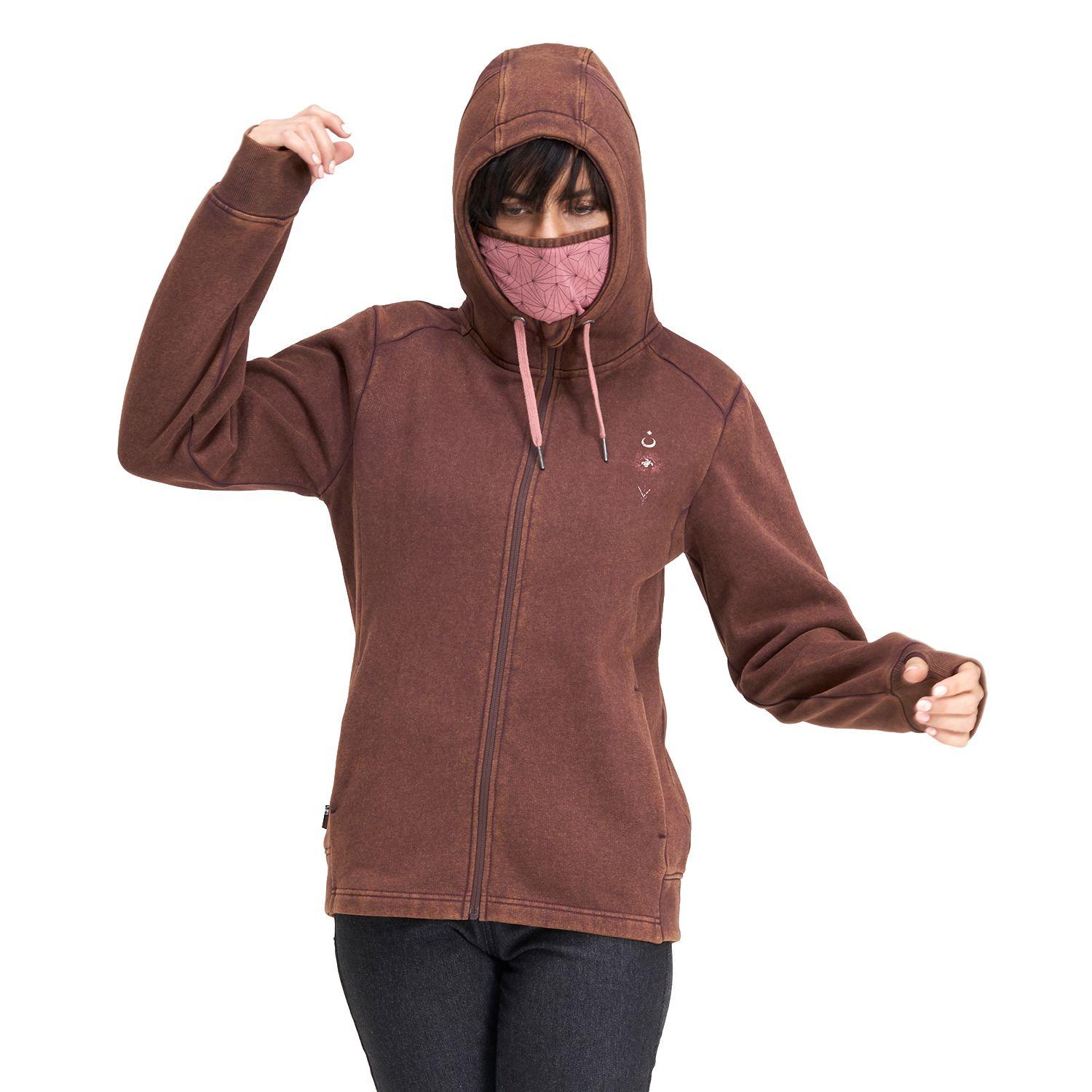 Poleron Mujer Ninja Café Haka Honu I20-1