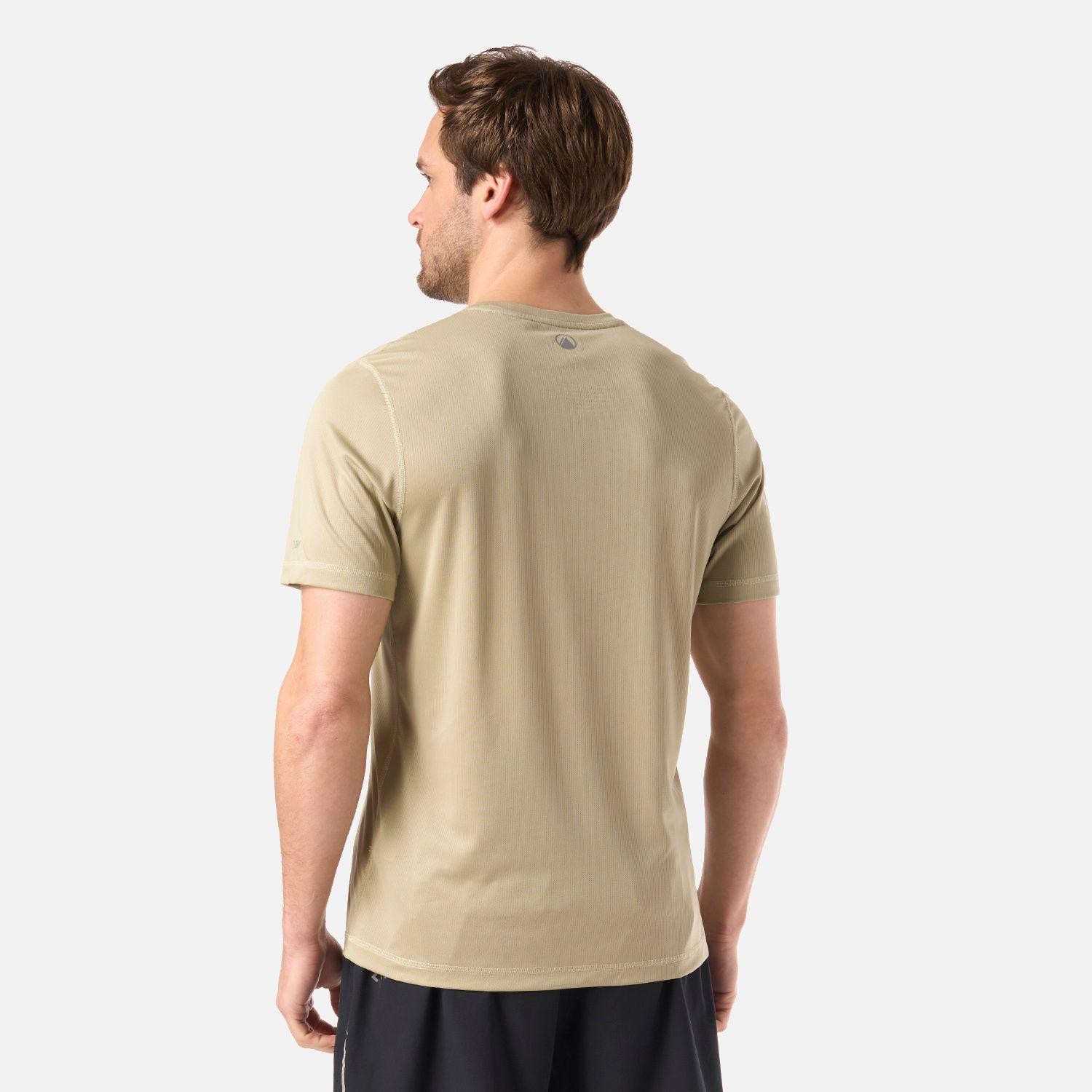 Polera Hombre Core Q-Dry T-Shirt Verde Oliva Lippi V26-2