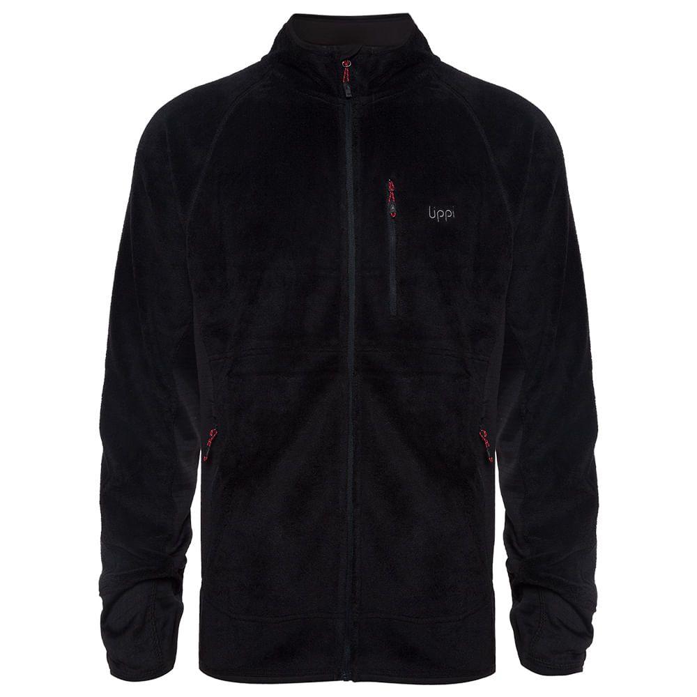 Poleron Hombre Numan Nano-F Shaggy Negro Lippi-0