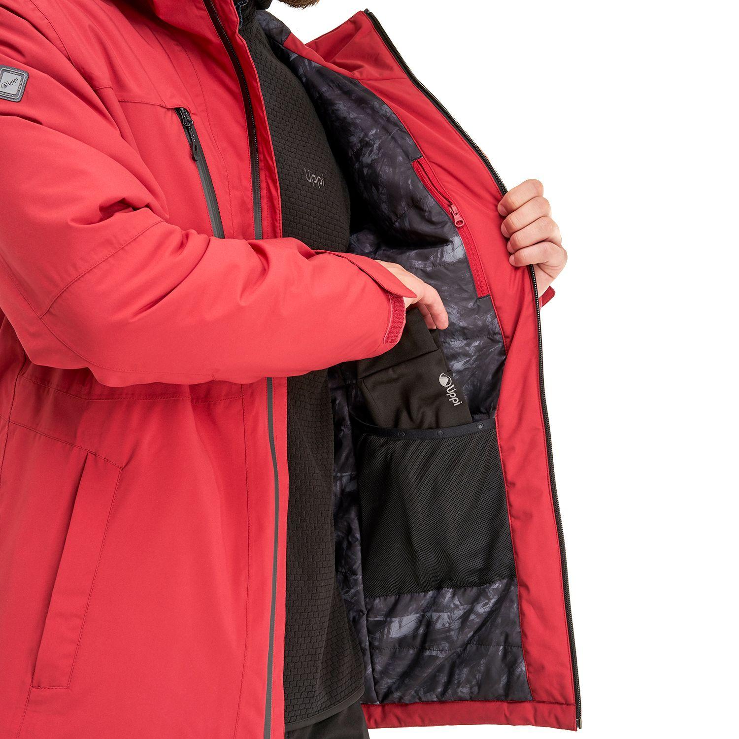 Chaqueta Hombre Shelter B-Dry Hoody Jacket Rojo Lippi-5