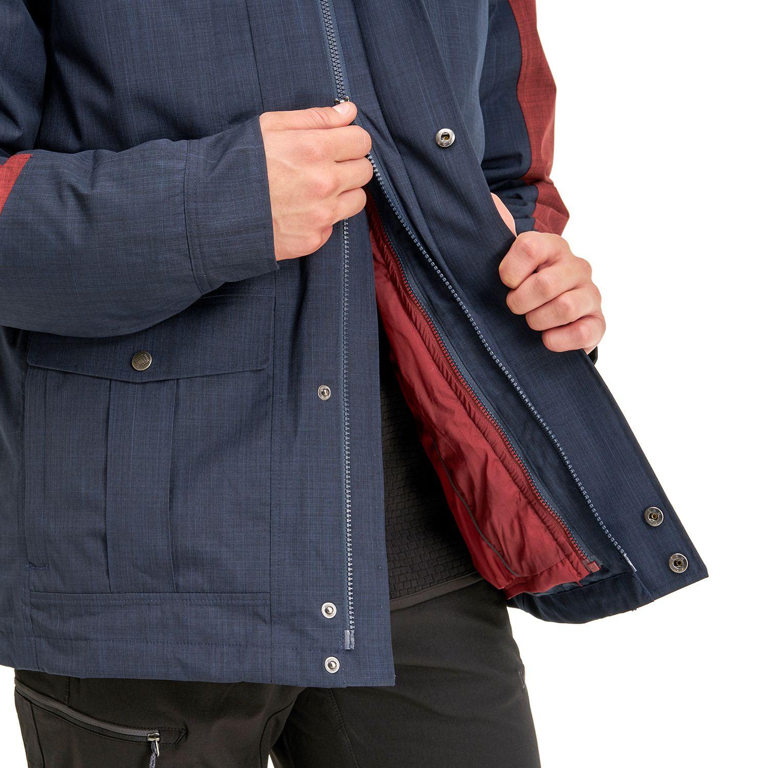 Chaqueta Hombre Nalca Fusion-3 Hoody Jacket Azul Marino / Terracota Lippi-5