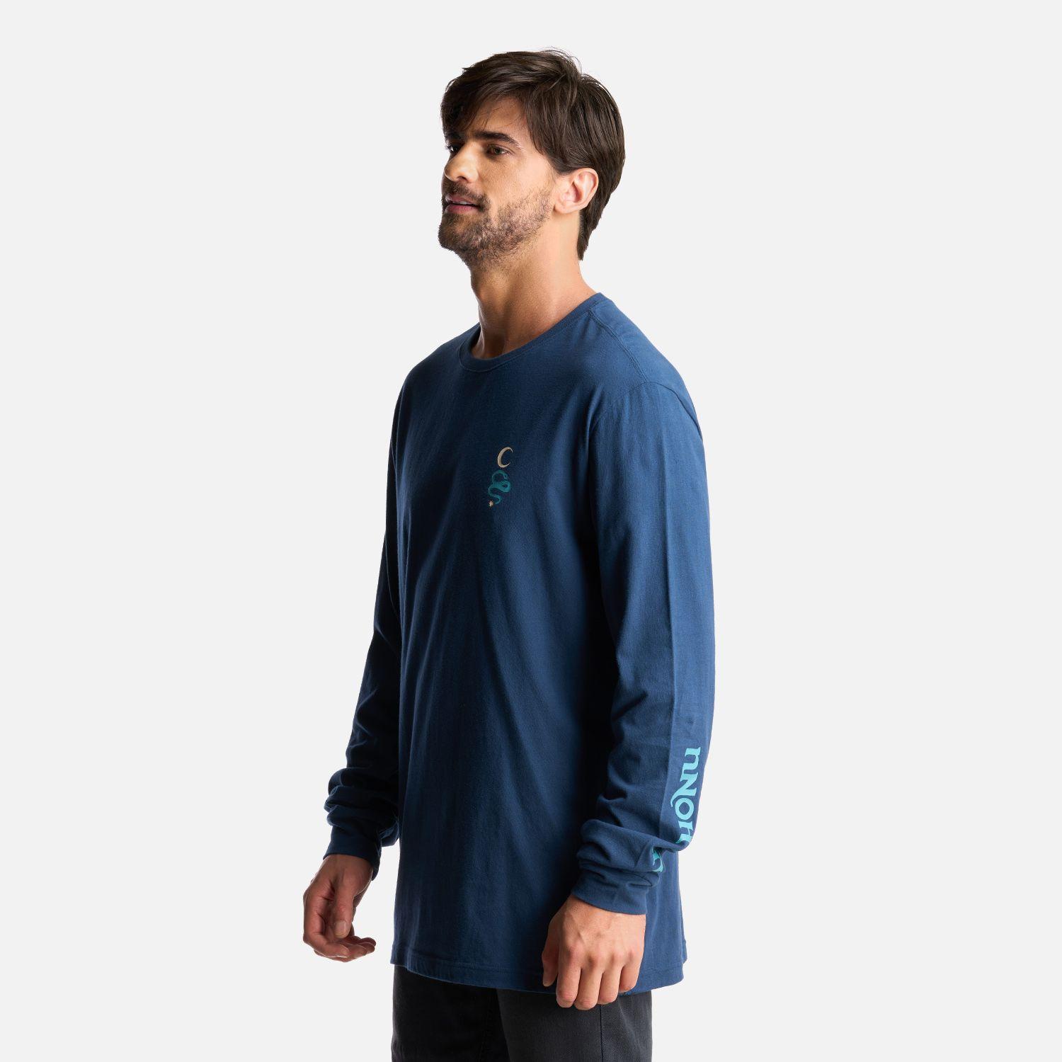 Polera Hombre Norte Sur Azul Oscuro Haka Honu-2