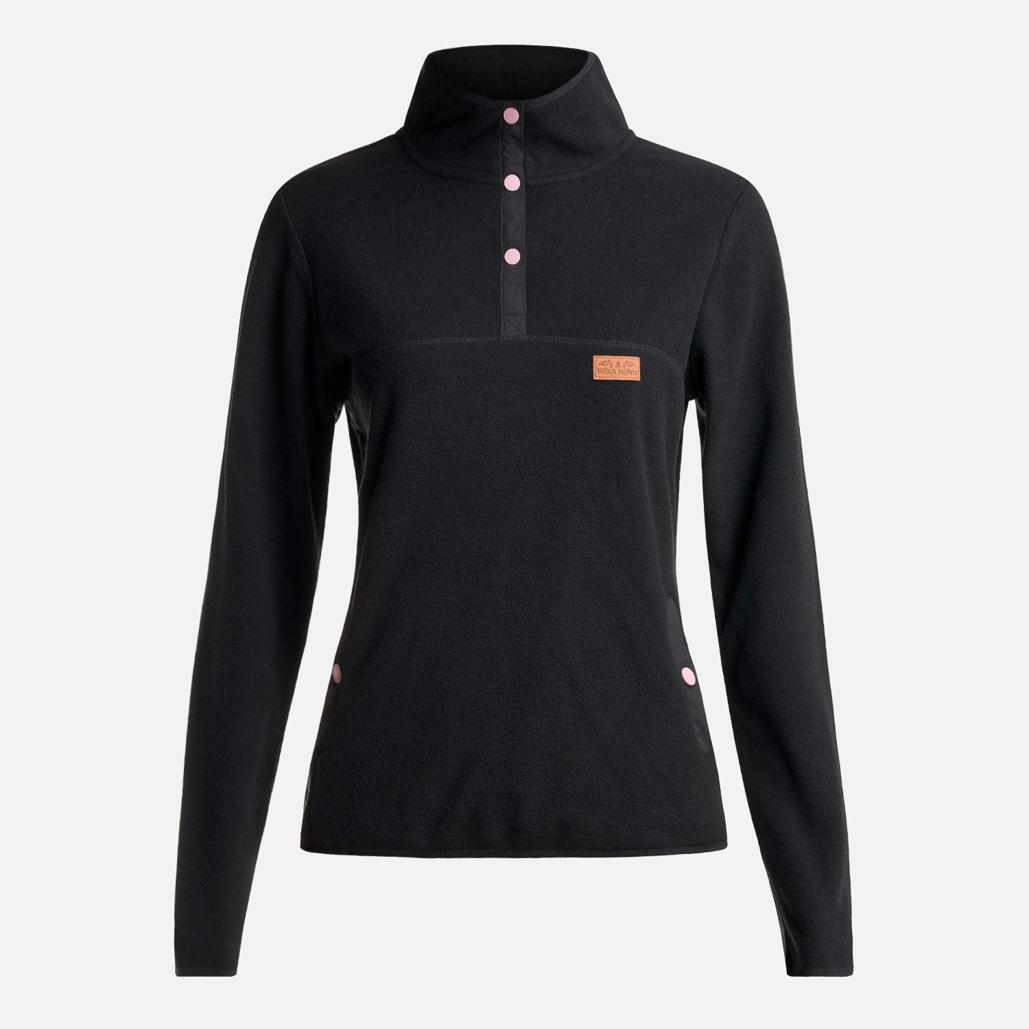 Poleron Mujer Tokerau Negro Haka Honu V24-0