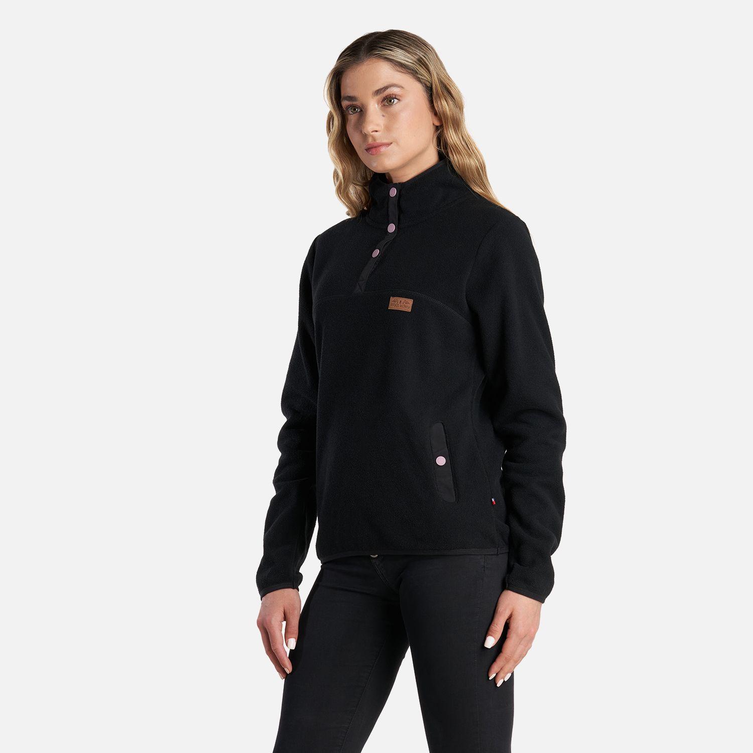 Poleron Mujer Tokerau Negro Haka Honu V24-2